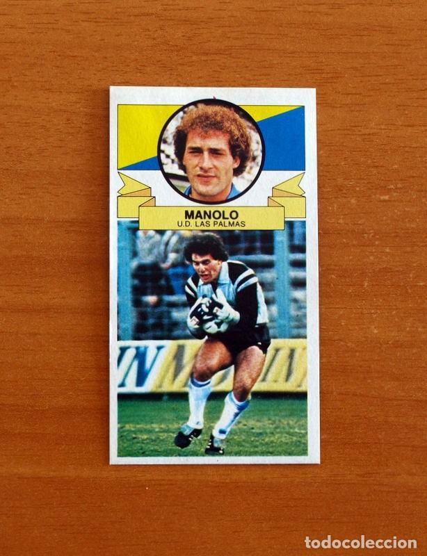 Cromos de f&uacute;tbol: Las Palmas - Manolo - Ediciones Este Liga 1985-1986, 85-86