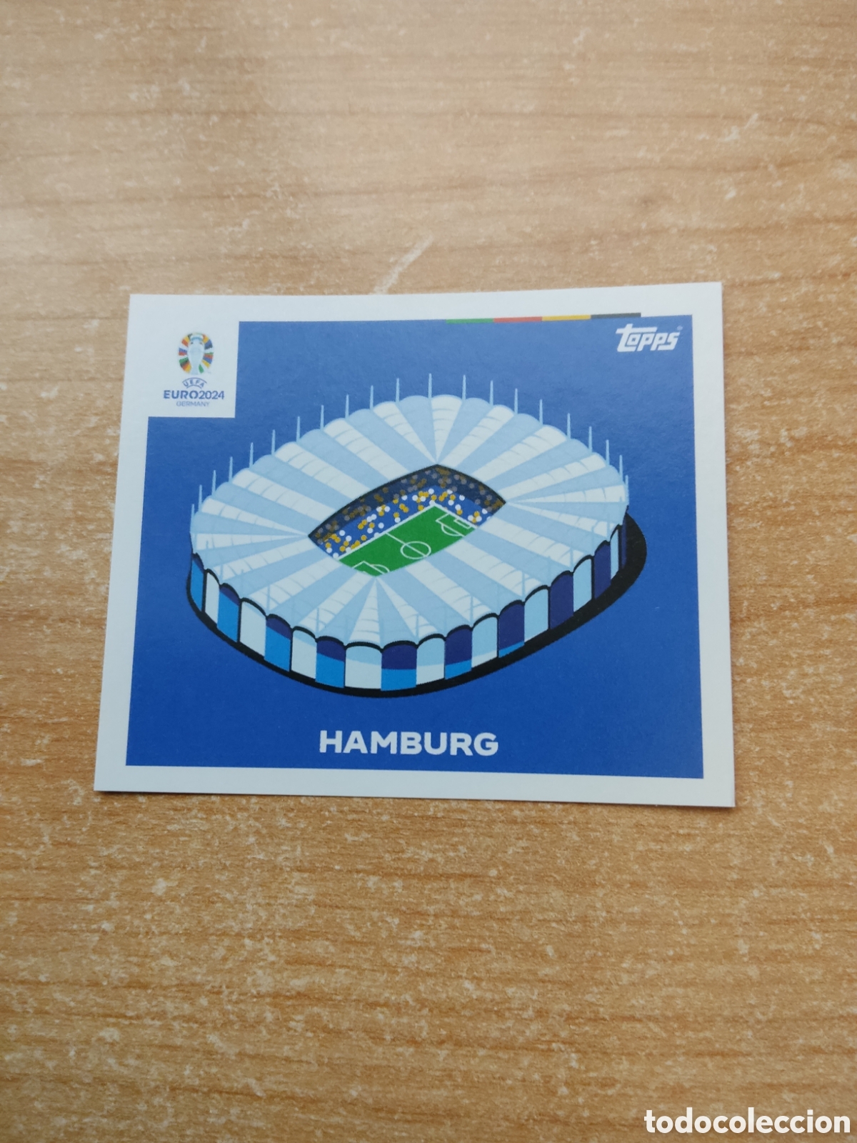 Cromos de f&uacute;tbol: 7 ESTADIO HAMBURG EURO 2024 TOPPS