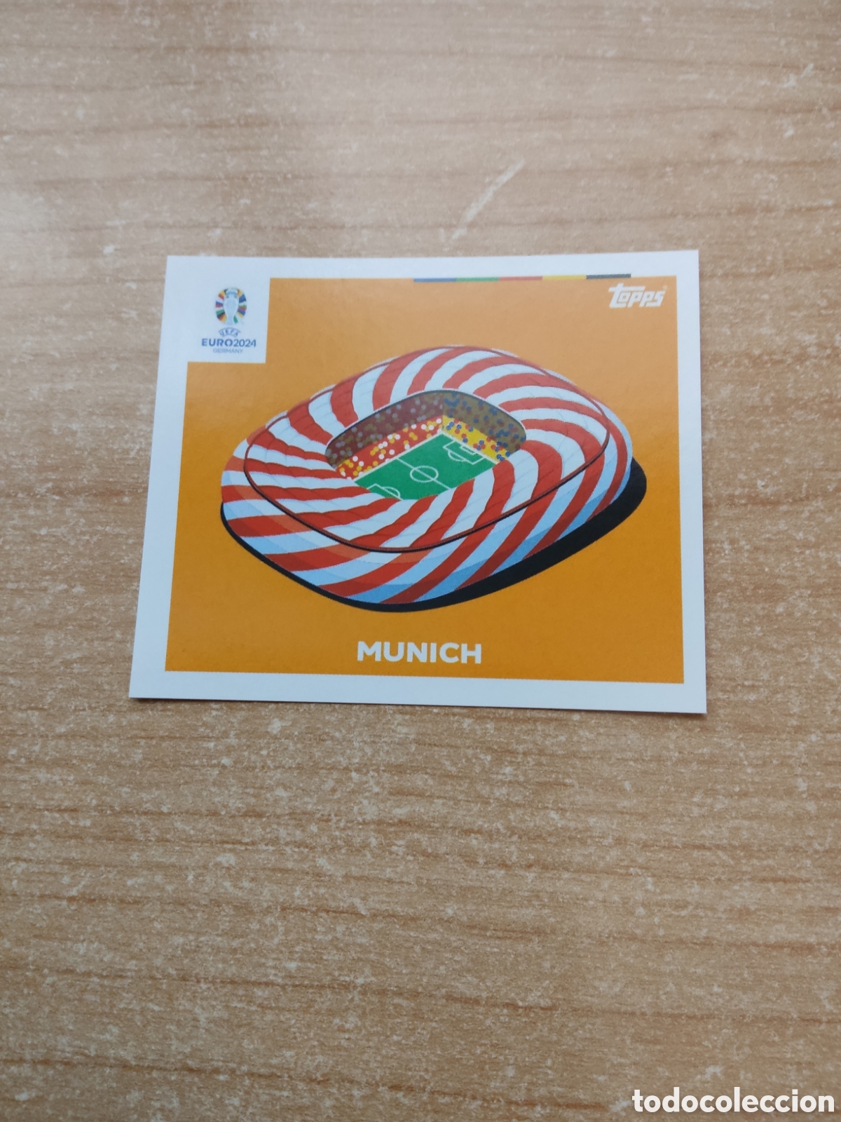 Cromos de f&uacute;tbol: 9 ESTADIO MUNICH EURO 2024 TOPPS