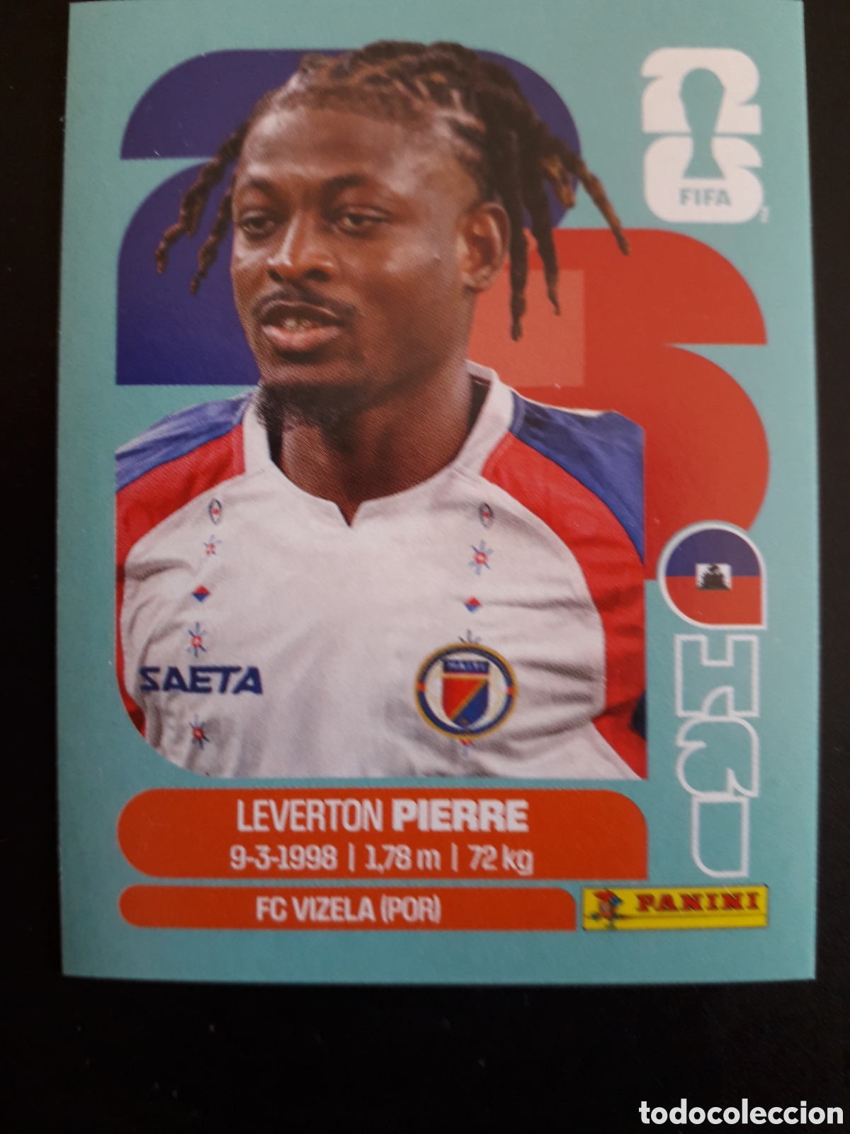 Cromos de f&uacute;tbol: PIERRE HAIT&Iacute; HAI 10 MUNDIAL F&Uacute;TBOL 2026 FIFA WORLD CUP PANINI SIN PEGAR PEDIDO M&Iacute;NIMO 3&euro;