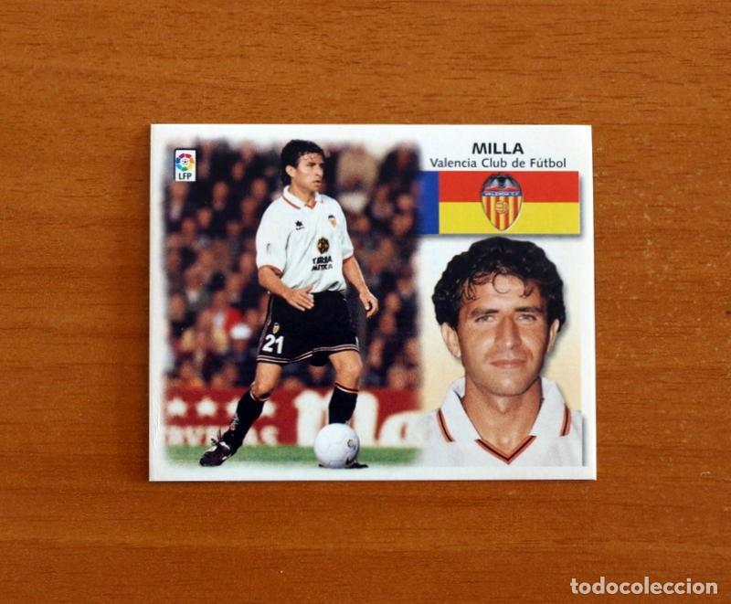 Cromos de f&uacute;tbol: Valencia - Milla - Ediciones Este Liga 1999-2000, 99-00 - Nunca pegado