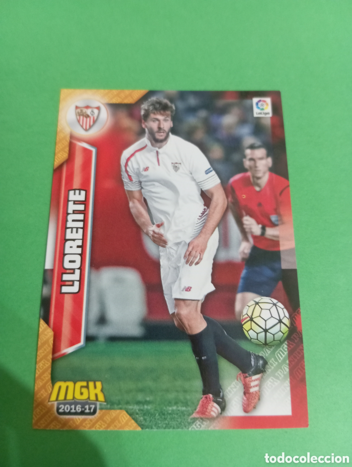 Cromos de f&uacute;tbol: Llorente Sevilla n&deg;452 / PANINI MEGACRACKS 2016/2017