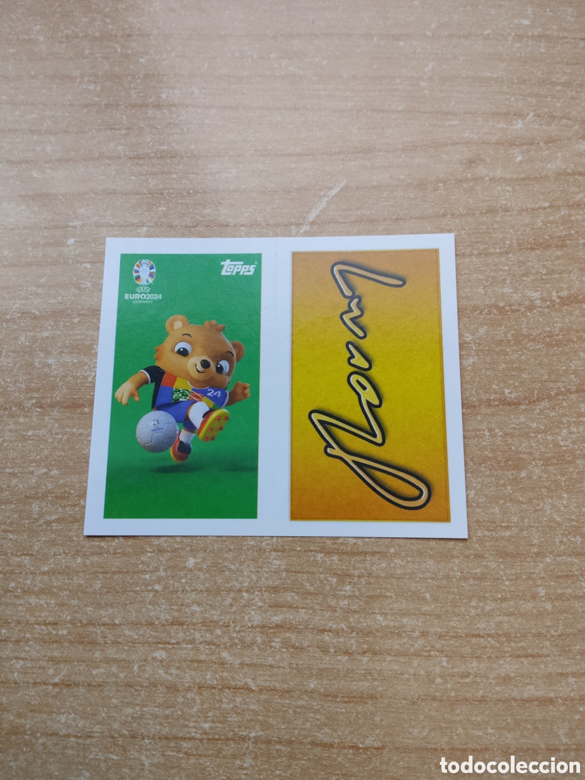 Figurine di Calcio: CROMO MASCOTA TOPPS EURO 2024
