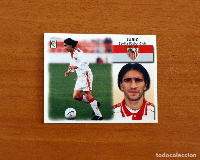 Football Stickers: Sevilla - Juric - Ediciones Este Liga 1999-2000, 99-00 - Nunca pegado
