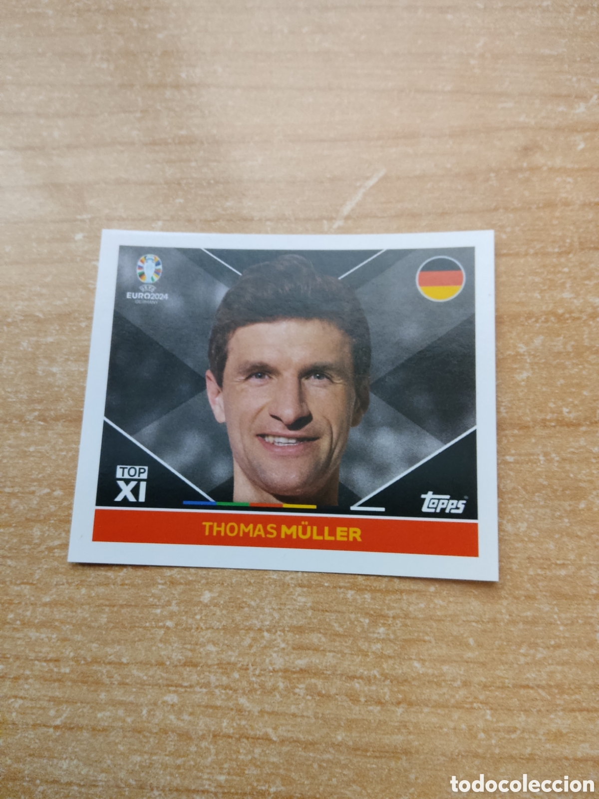Cromos de f&uacute;tbol: TOP1 THOMAS MULLER ALEMANIA TOP XI EURO 2024 TOPPS