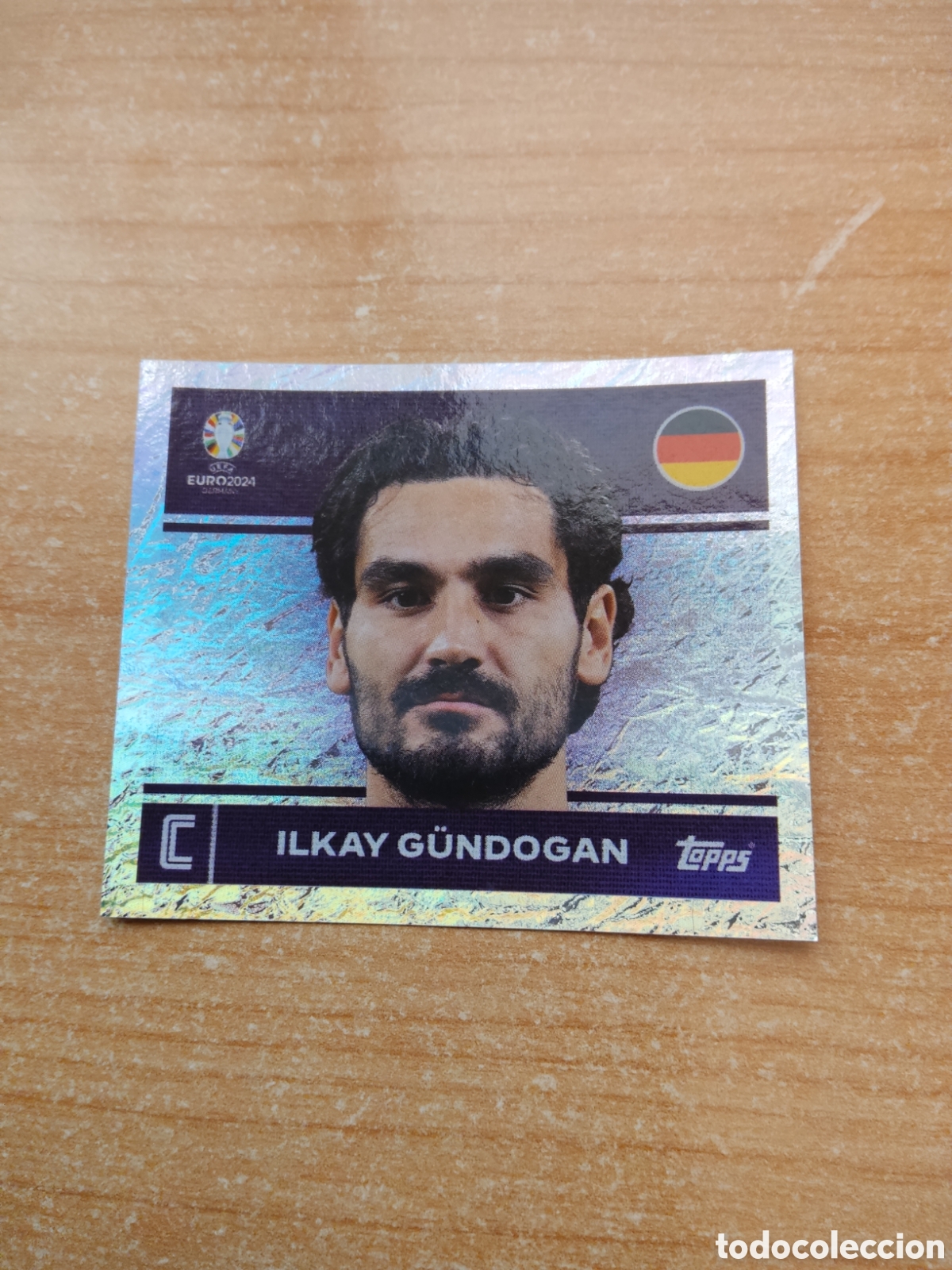 Cromos de f&uacute;tbol: 2 GUNDOGAN GRIS ALEMANIA EURO 2024 TOPPS