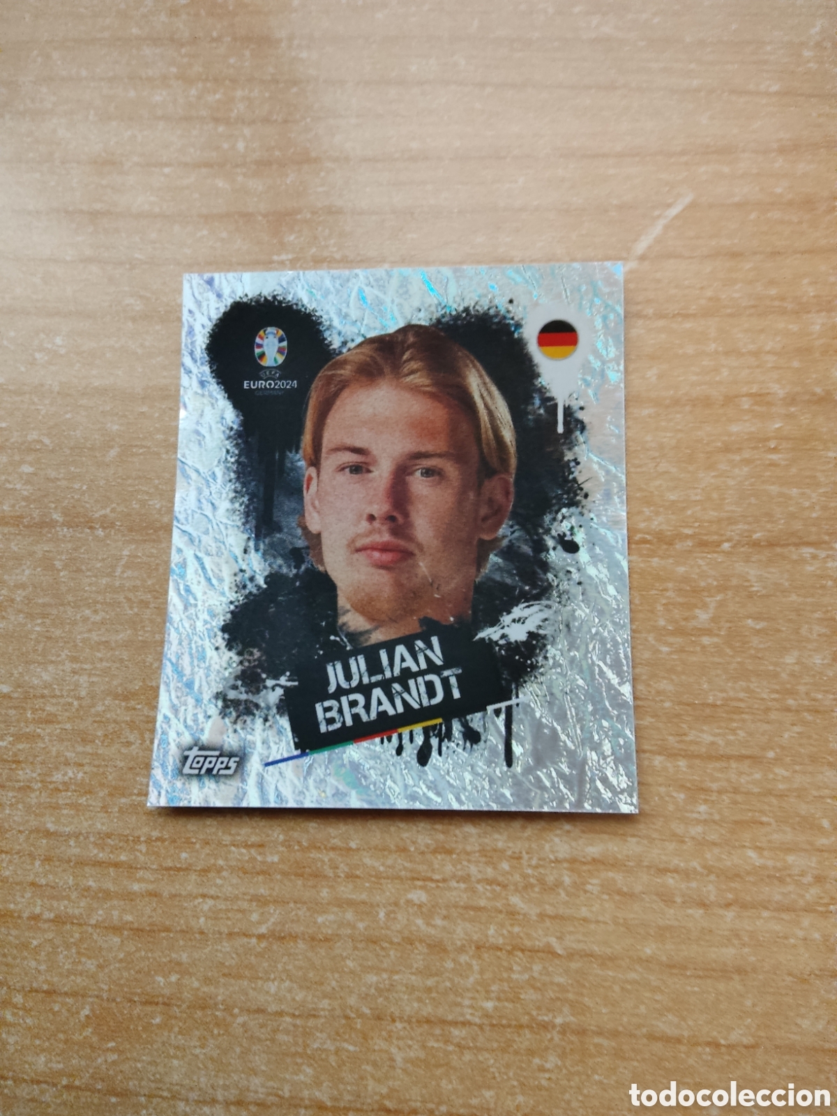 Cromos de f&uacute;tbol: 3 JULIAN BRANDT ALEMANIA EURO 2024 TOPPS