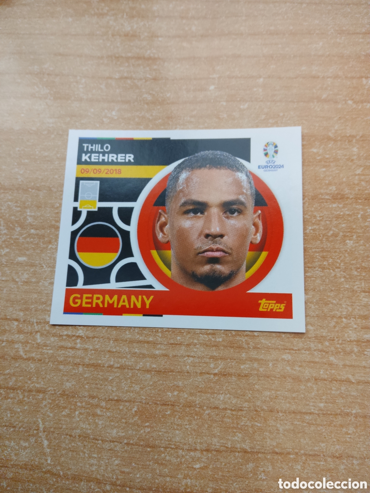 Cromos de f&uacute;tbol: 4 KEHRER ALEMANIA EURO 2024 TOPPS