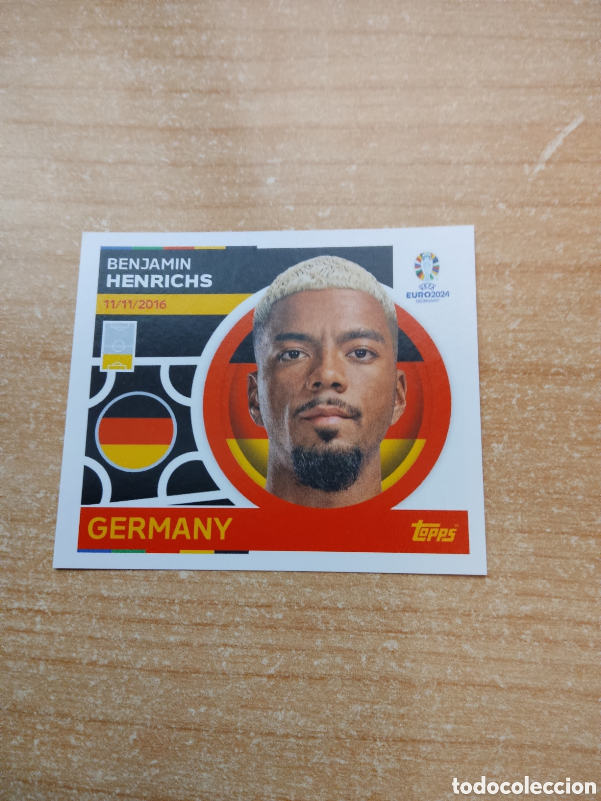 Cromos de f&uacute;tbol: 6 HENRICHS ALEMANIA EURO 2024 TOPPS