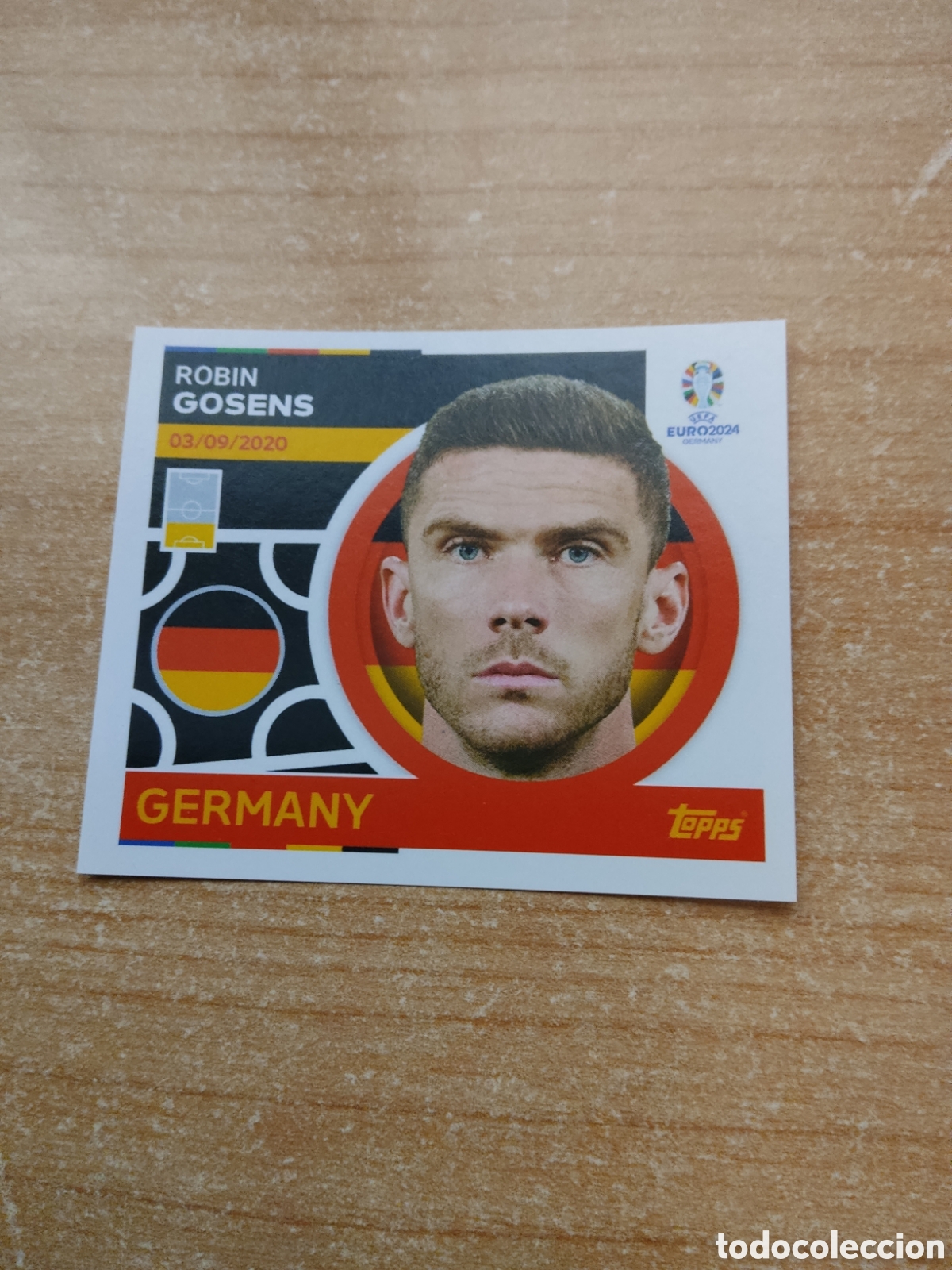 Cromos de f&uacute;tbol: 8 GOSENS ALEMANIA EURO 2024 TOPPS