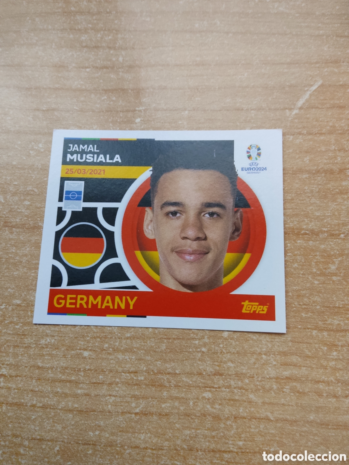 Cromos de f&uacute;tbol: 11 MUSIALA ALEMANIA EURO 2024 TOPPS