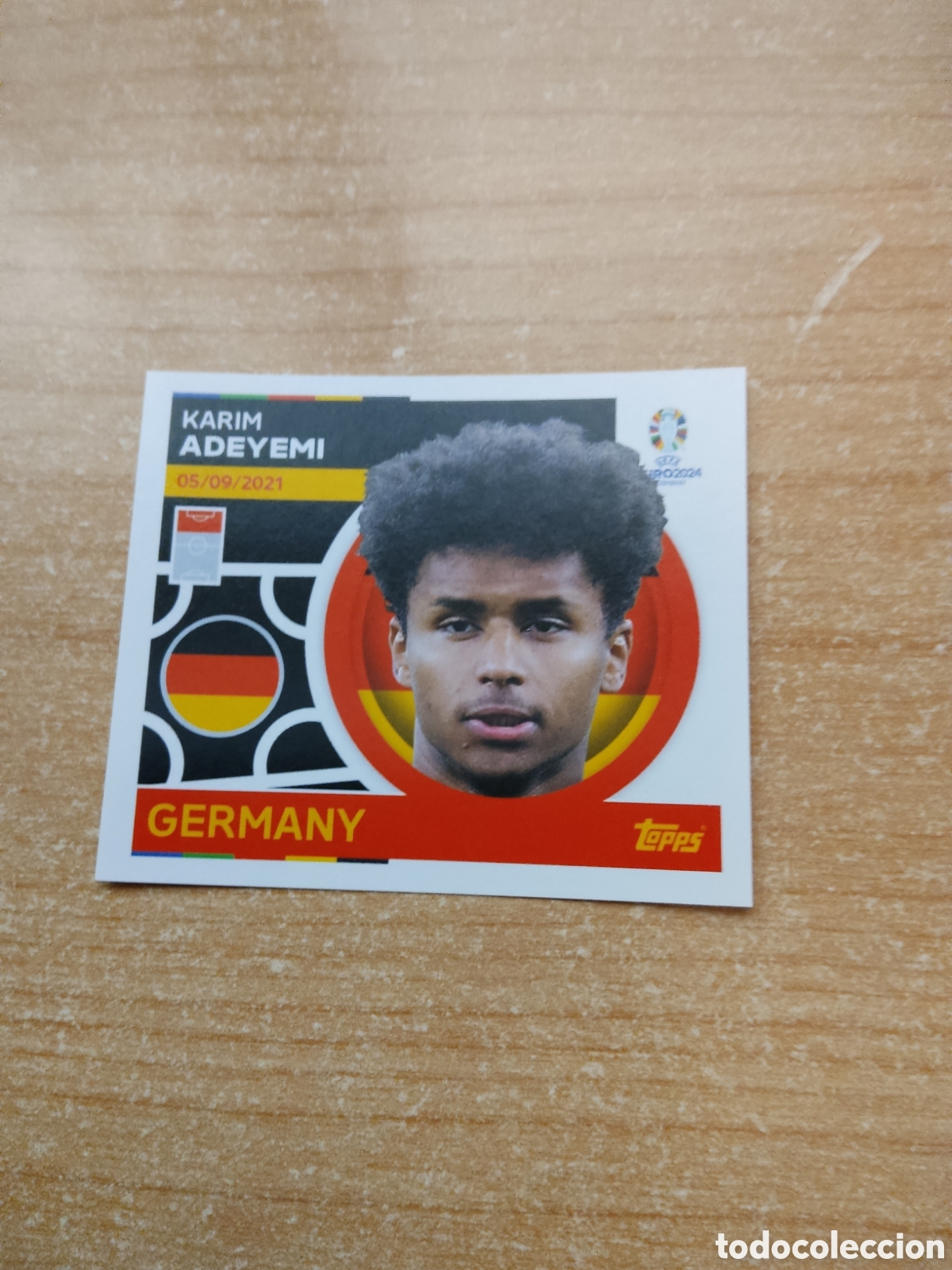 Cromos de f&uacute;tbol: 18 ADEYEMI ALEMANIA EURO 2024 TOPPS