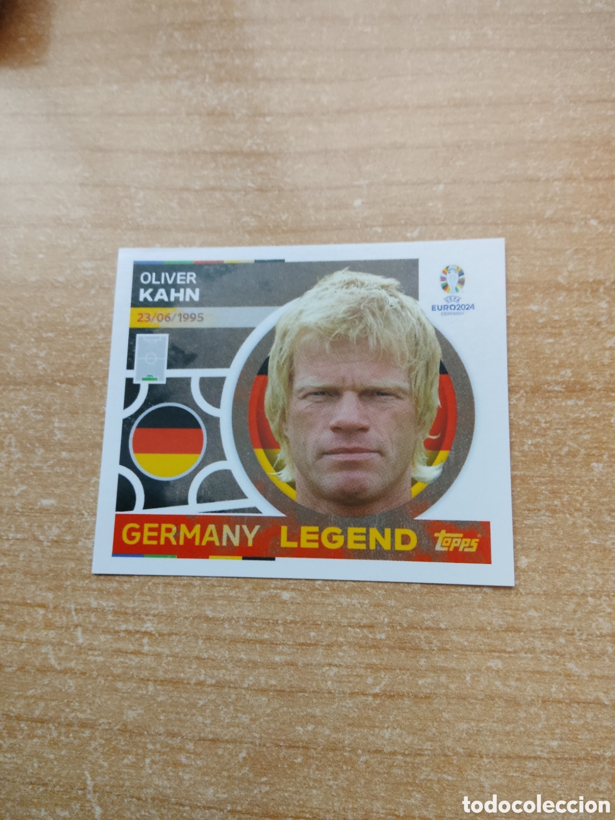 Cromos de f&uacute;tbol: 19 OLIVER KAHN LEYENDA ALEMANIA EURO 2024 TOPPS