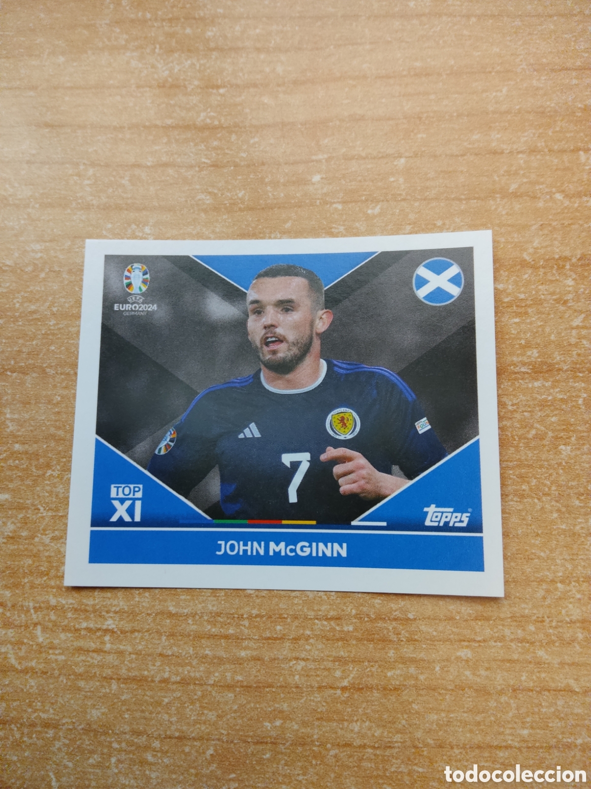 Figurine di Calcio: TOP1 JOHN MCGINN ESCOCIA EURO 2024 TOPPS