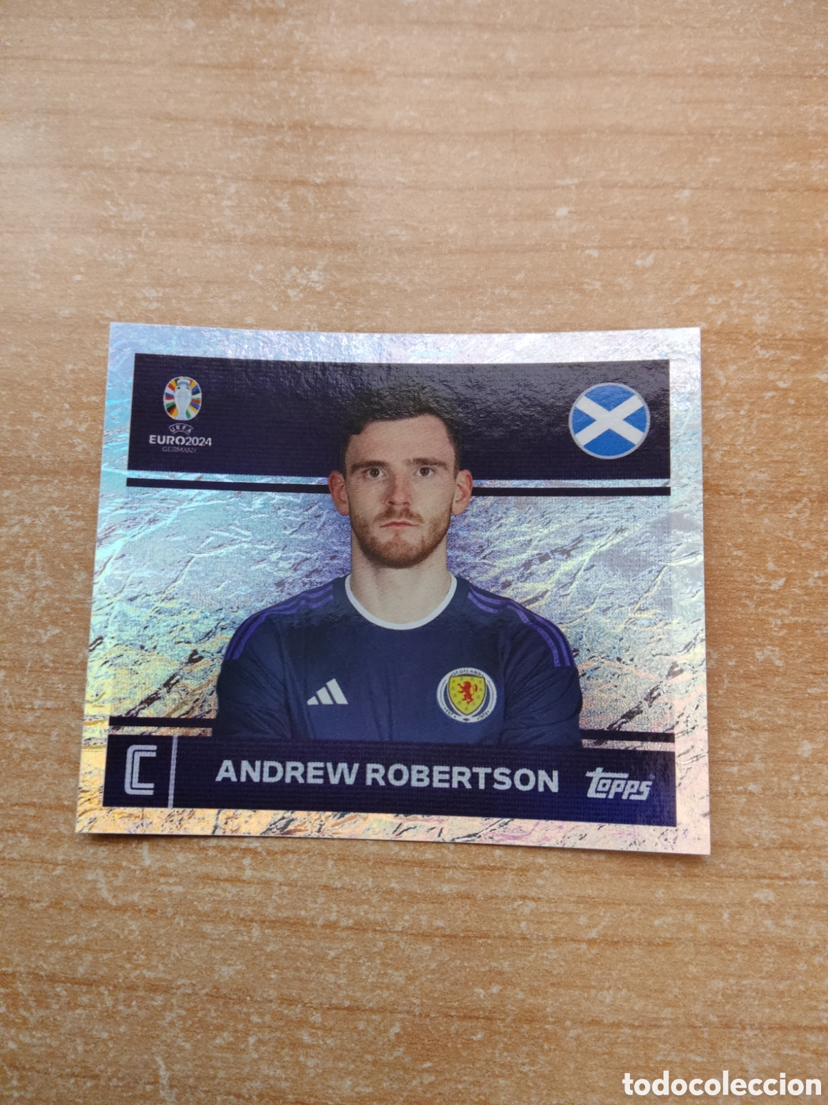 Figurine di Calcio: 2 ANDREW ROBERTSON ESCOCIA EURO 2024 TOPPS