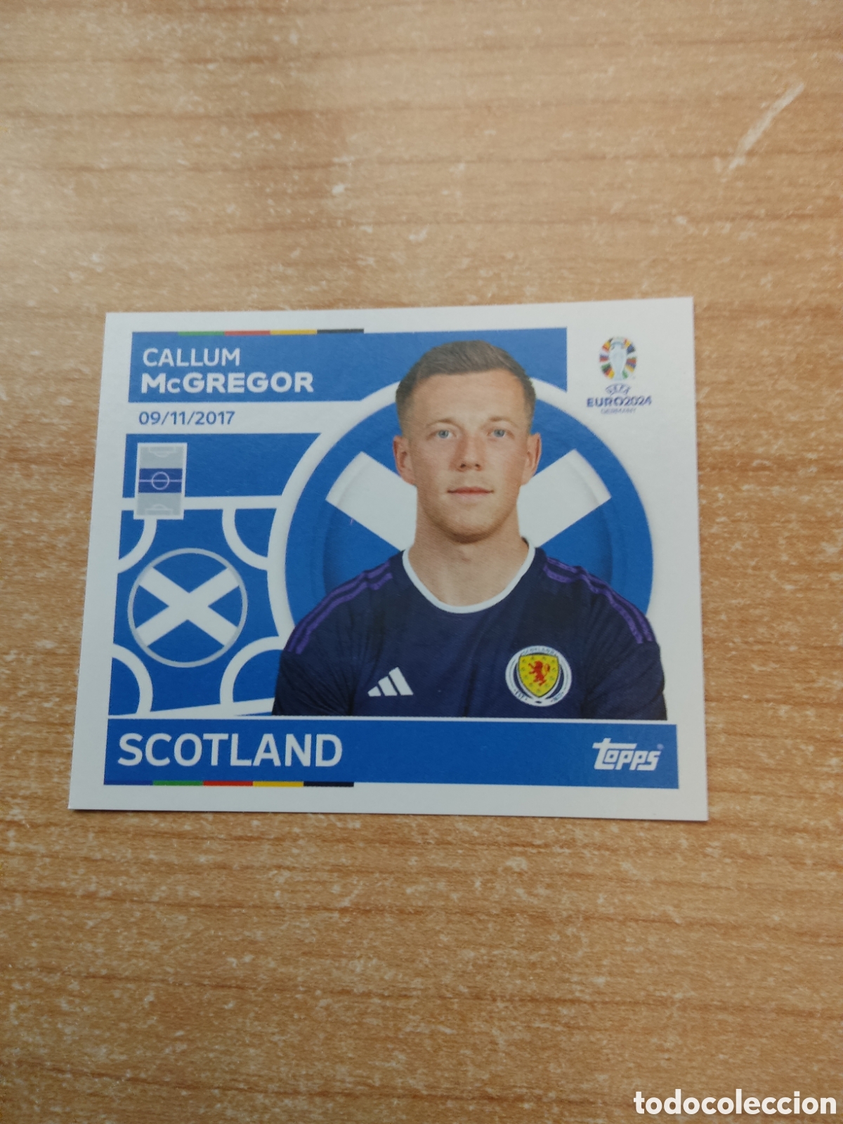 Cromos de f&uacute;tbol: 12 MCGREGOR ESCOCIA EURO 2024 TOPPS
