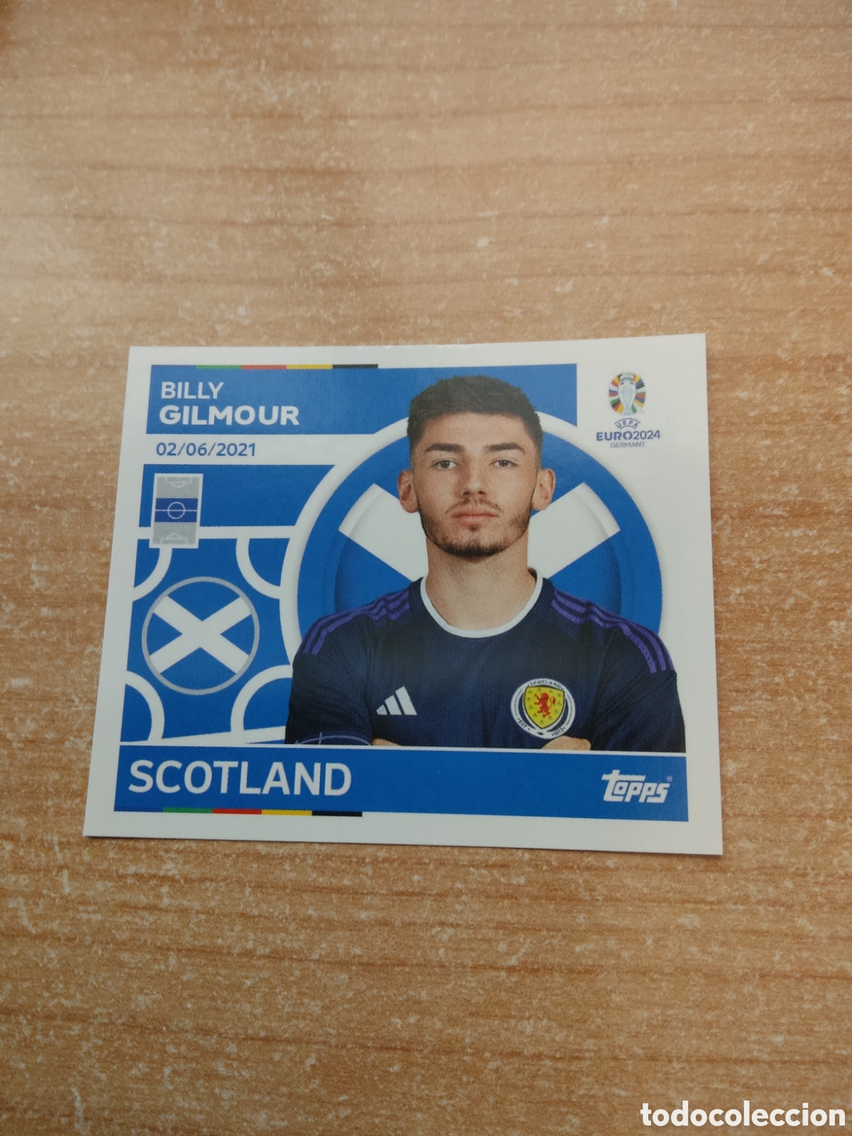 Cromos de f&uacute;tbol: 14 GILMOUR ESCOCIA EURO 2024 TOPPS