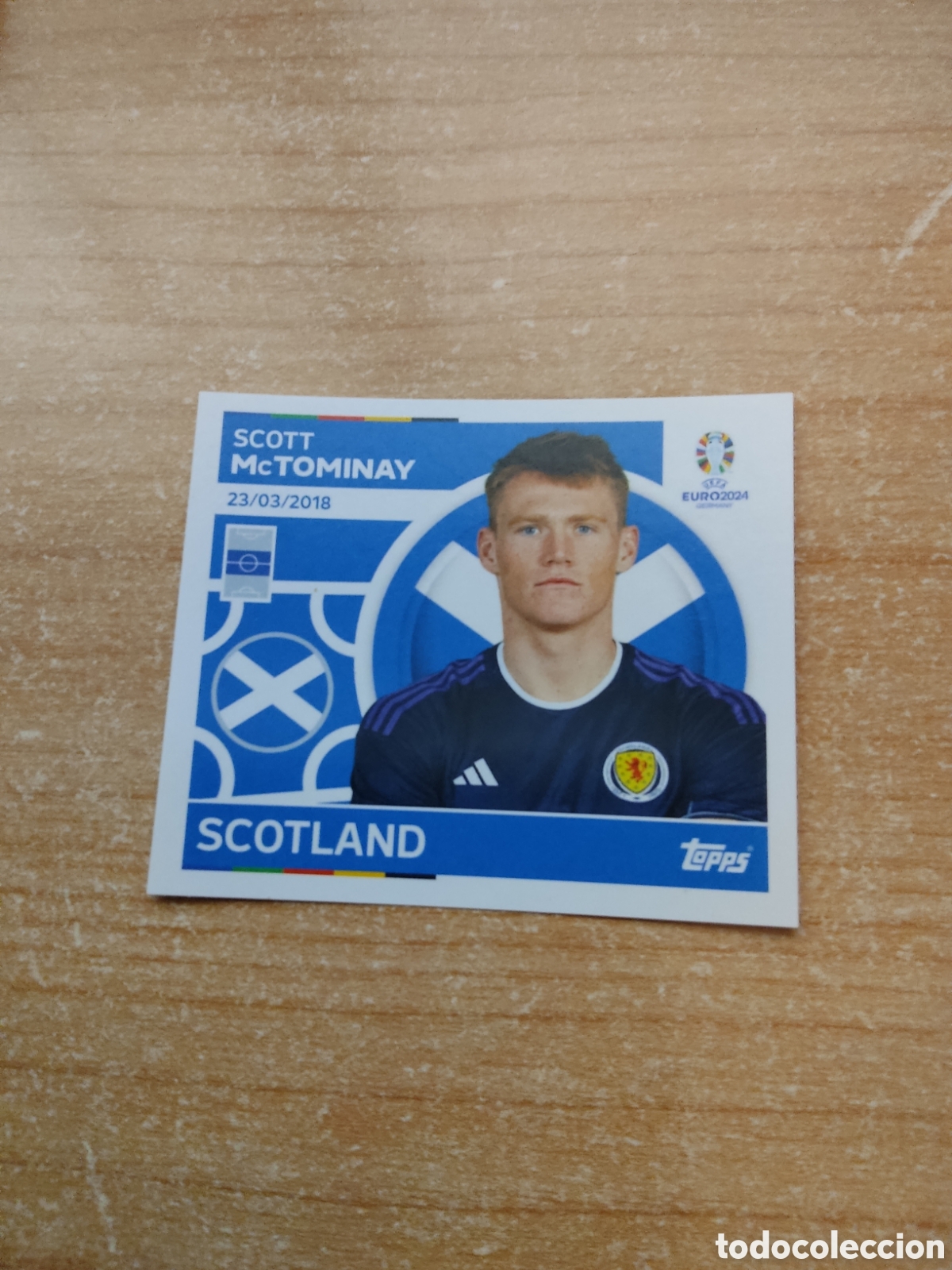 Cromos de f&uacute;tbol: 16 MCTOMINAY ESCOCIA EURO 2024 TOPPS