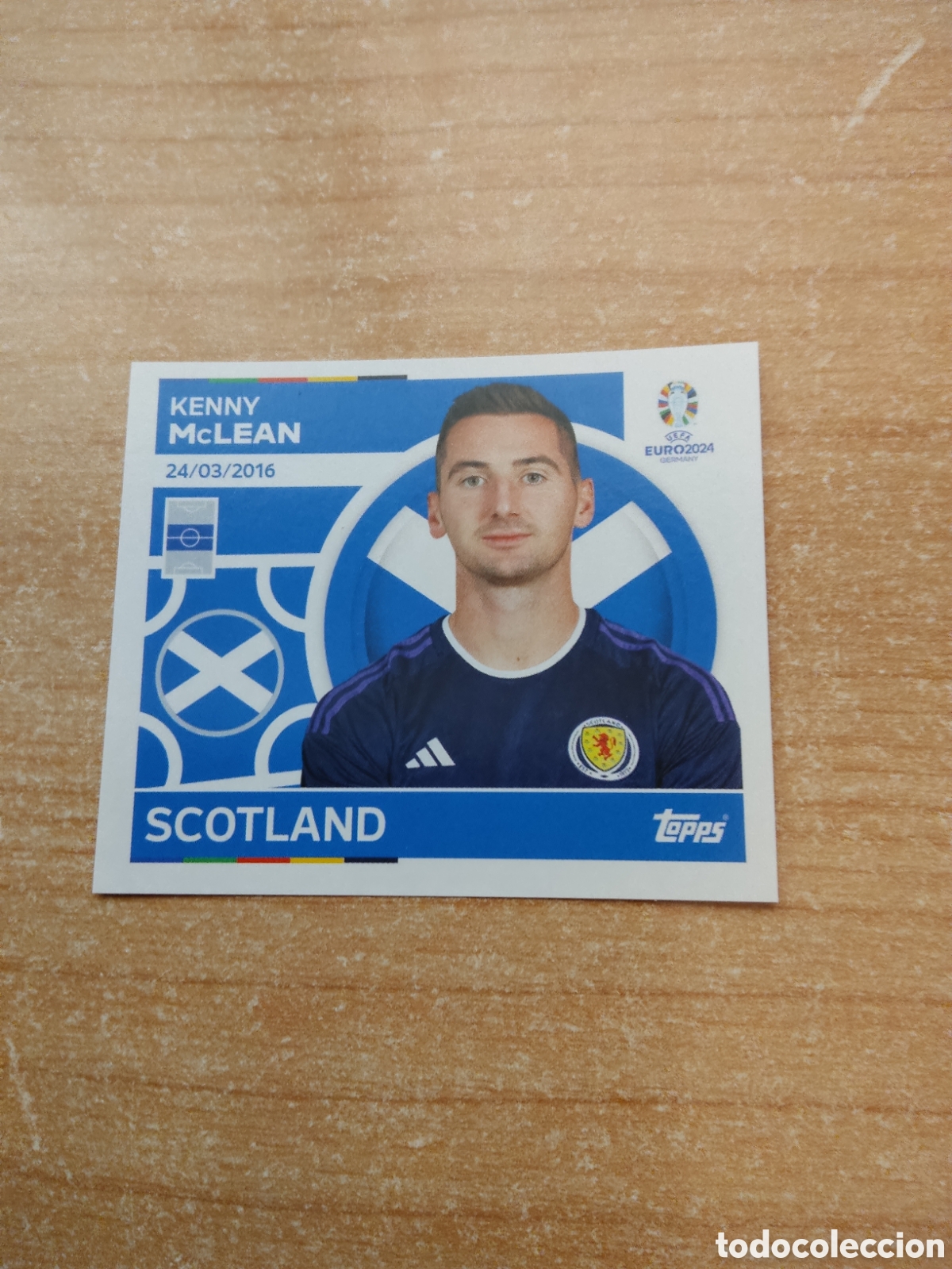 Cromos de f&uacute;tbol: 18 MCLEAN ESCOCIA EURO 2024 TOPPS