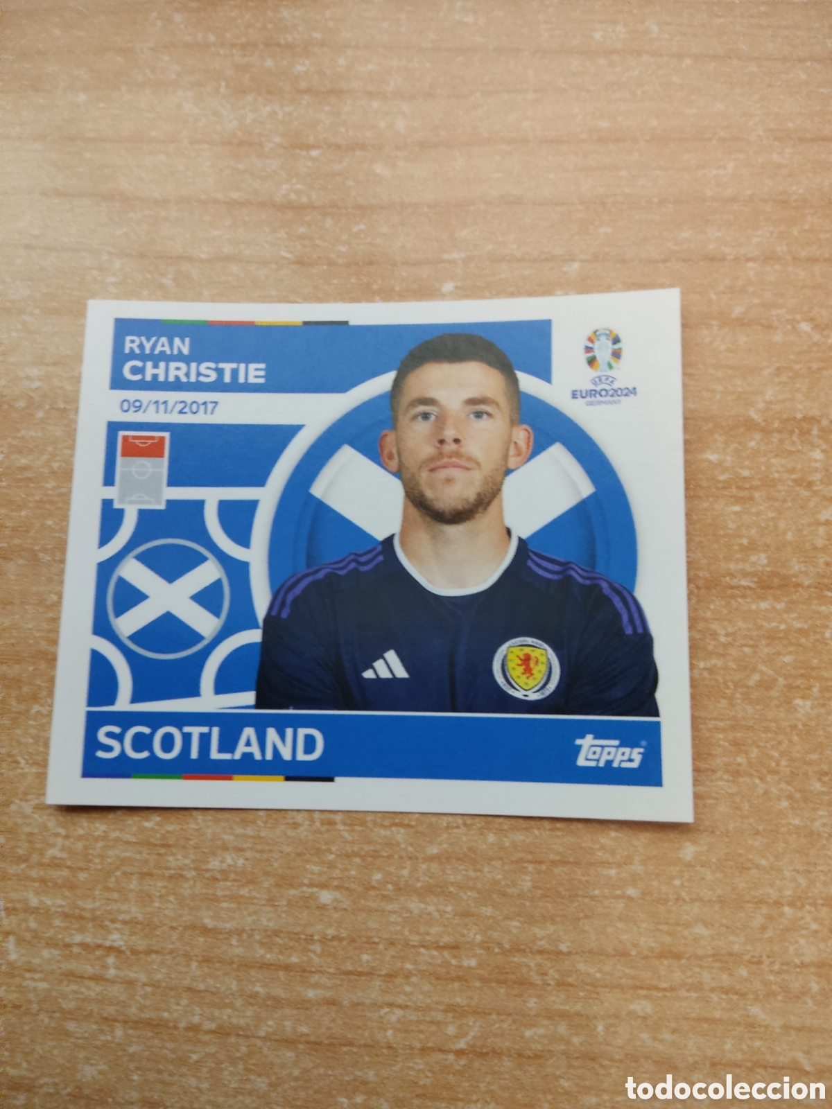 Cromos de f&uacute;tbol: 21 RYAN CHRISTIE ESCOCIA EURO 2024 TOPPS