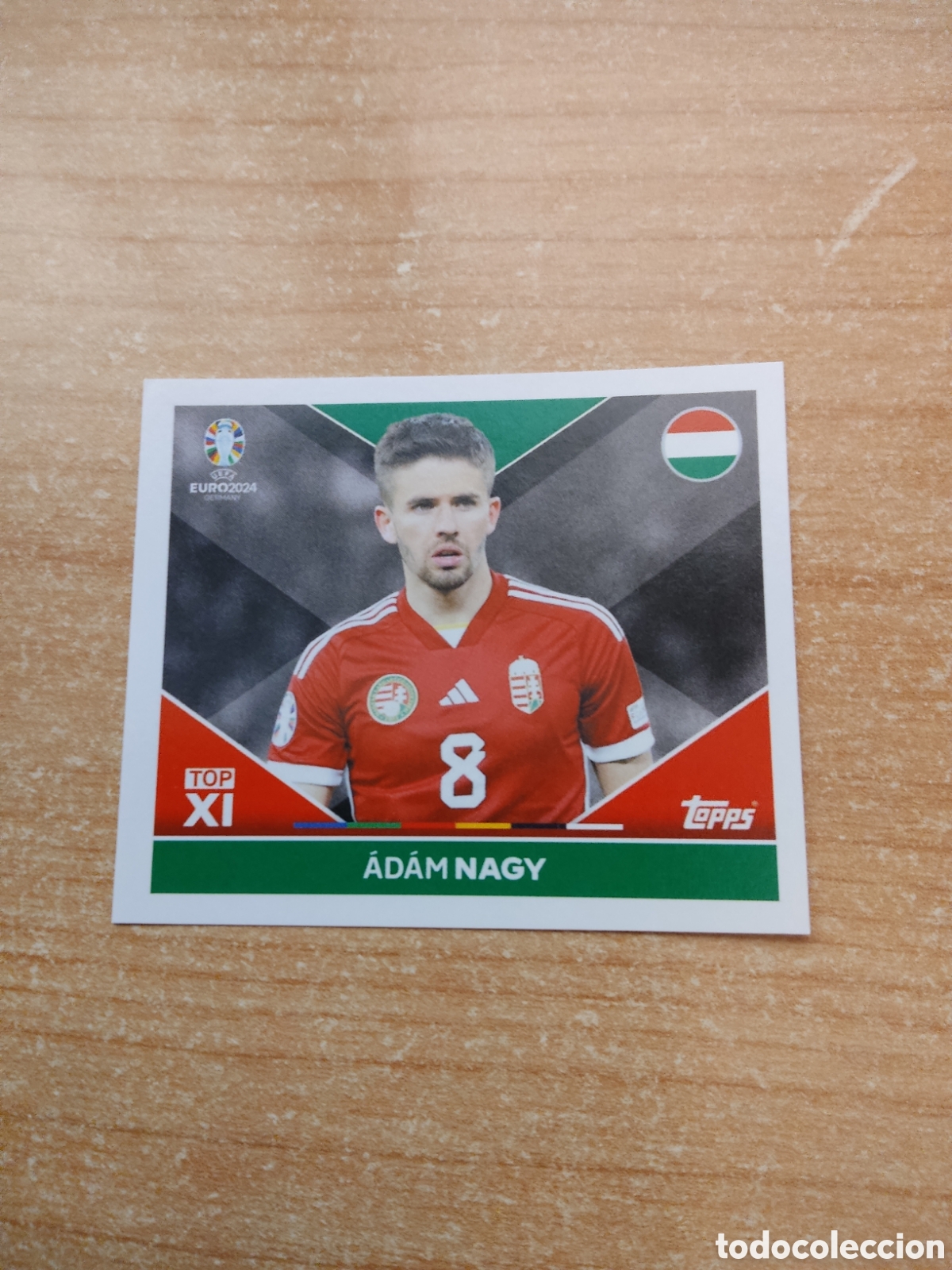 Fu&szlig;ball-Sticker: TOP2 ADAM NAGY HUNGRIA EURO 2024 TOPPS