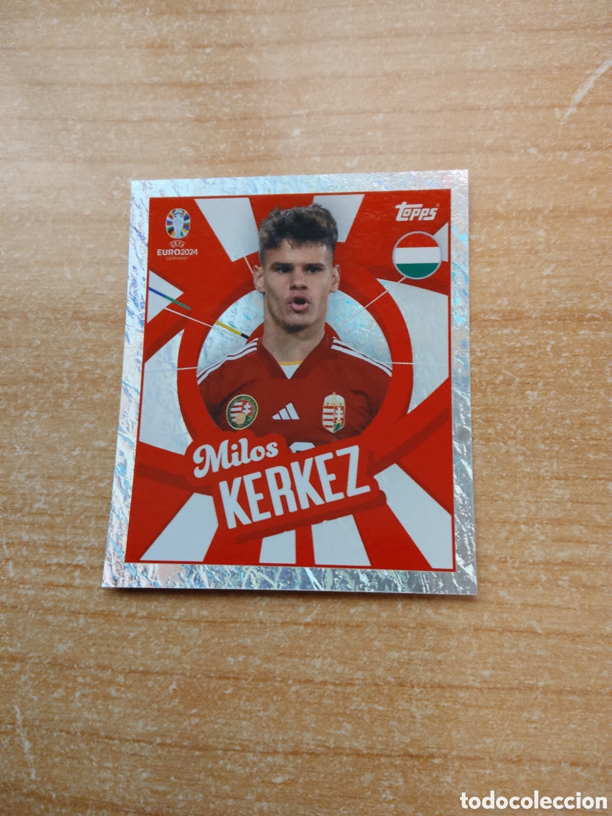 Fu&szlig;ball-Sticker: PTW MILOS KERKEZ HUNGRIA EURO 2024 TOPPS