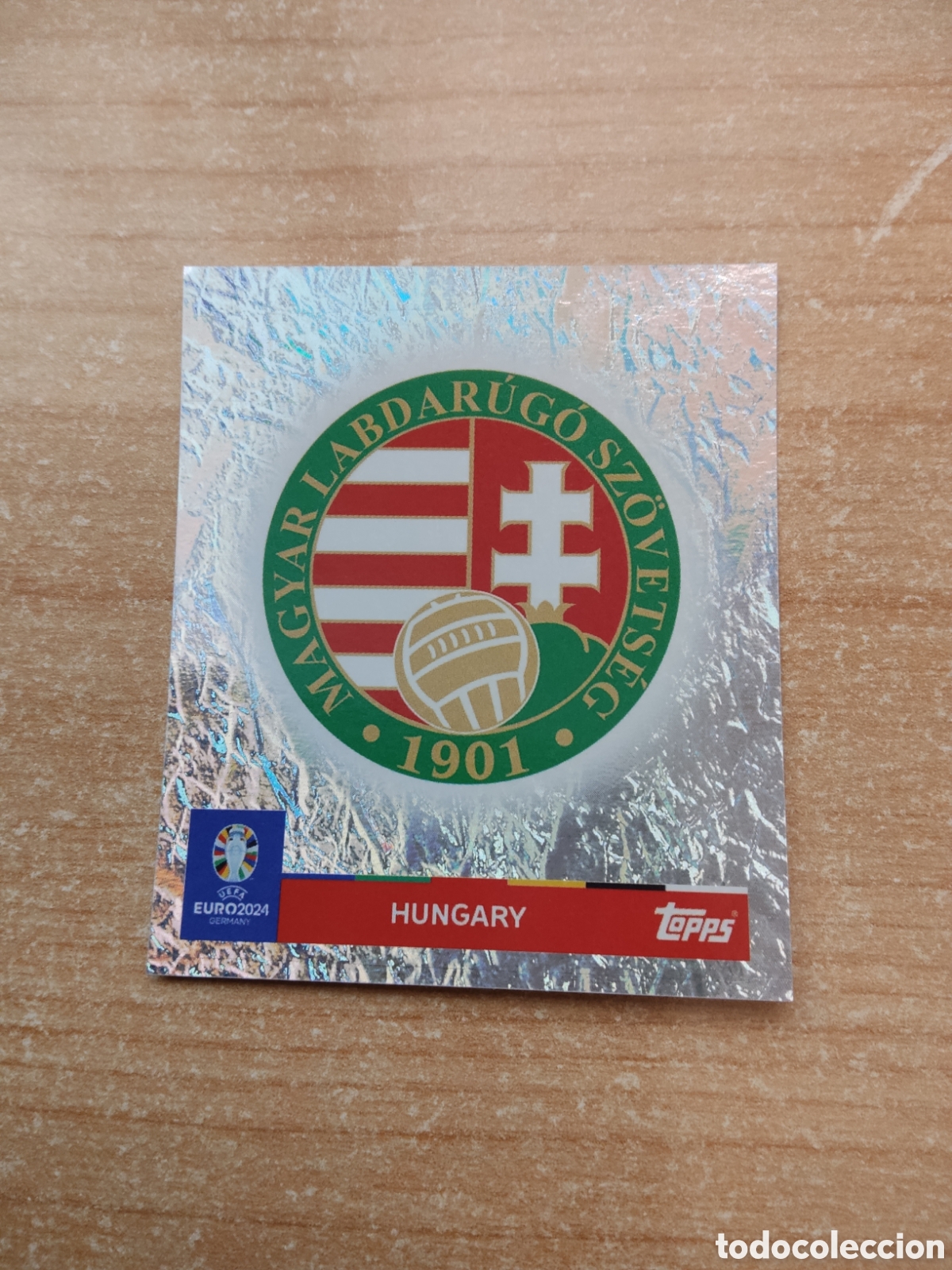 Cromos de Futebol: 1 ESCUDO HUNGRIA EURO 2024 TOPPS