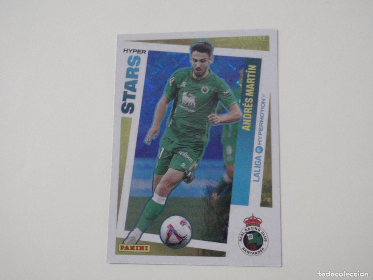 Cromos de f&uacute;tbol: Cromo futbol 424 ANDR&Eacute;S MART&Iacute;N Racing STARS. LIGA HYPERMOTION 2024 2025 PANINI. Stickers 24 25