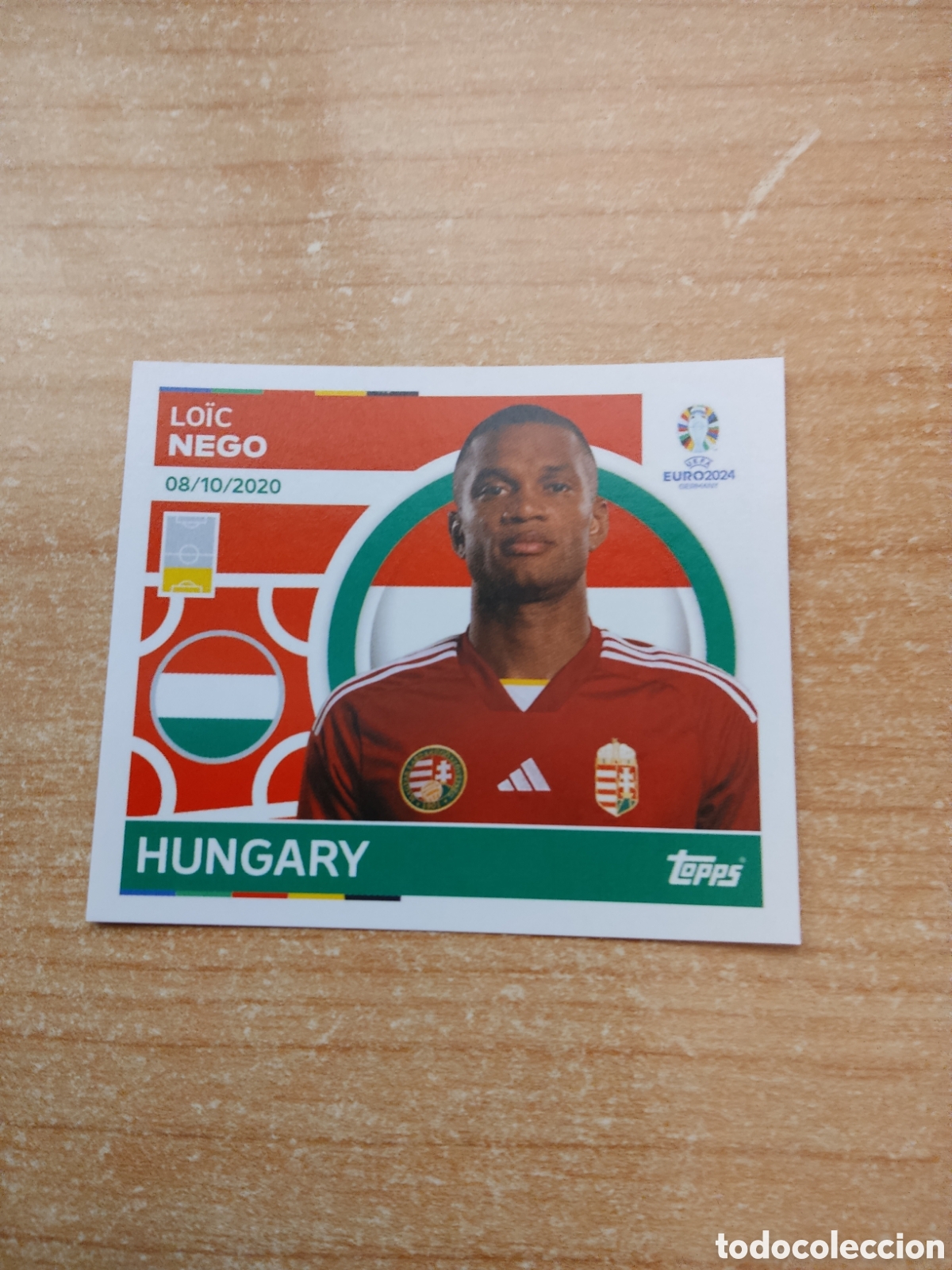 Cromos de f&uacute;tbol: 10 NEGO HUNGRIA EURO 2024 TOPPS