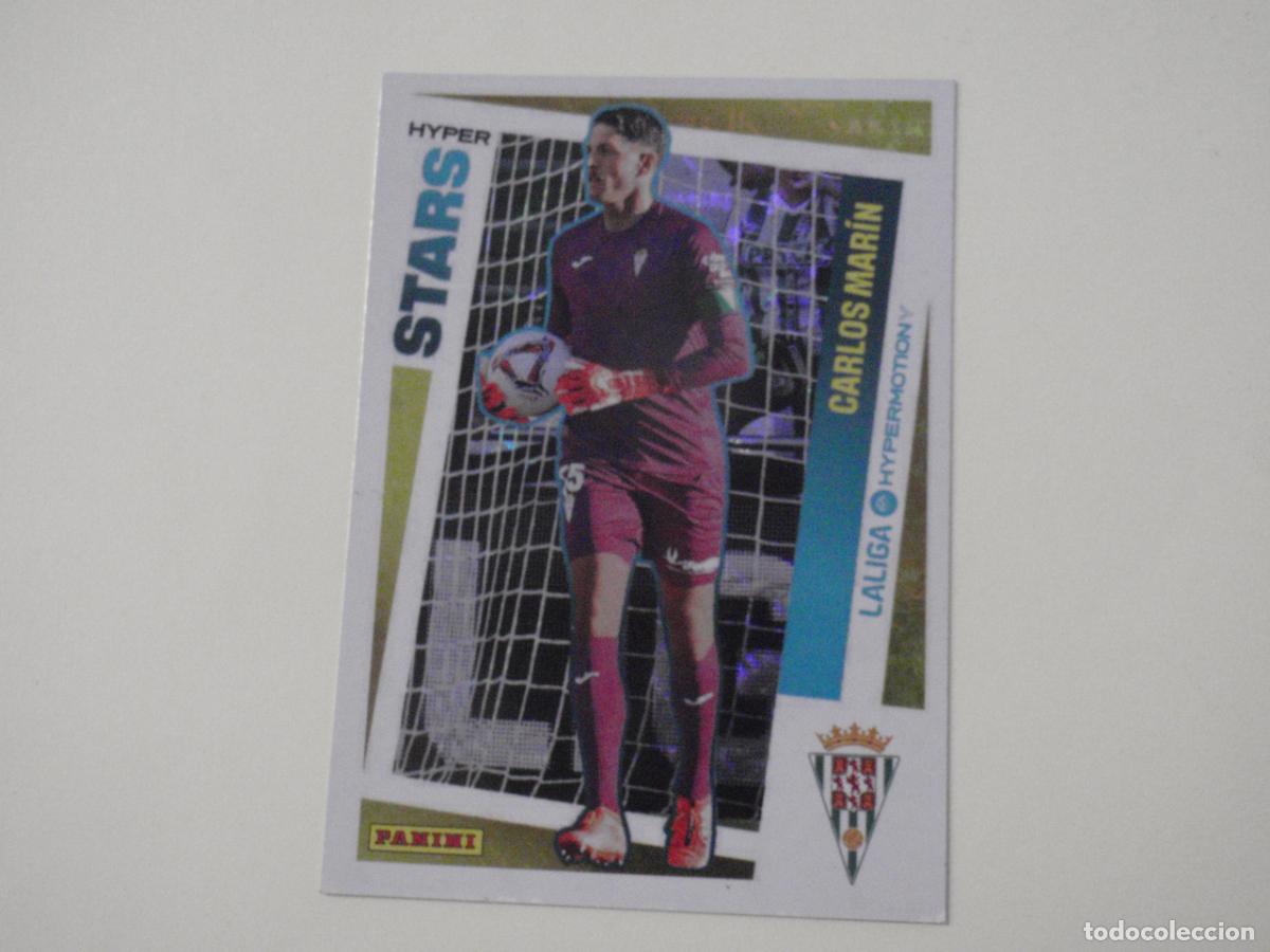 Cromos de f&uacute;tbol: Cromo futbol 427 CARLOS MAR&Iacute;N C&oacute;rdoba STARS. LIGA HYPERMOTION 2024 2025 PANINI. Stickers 24 25