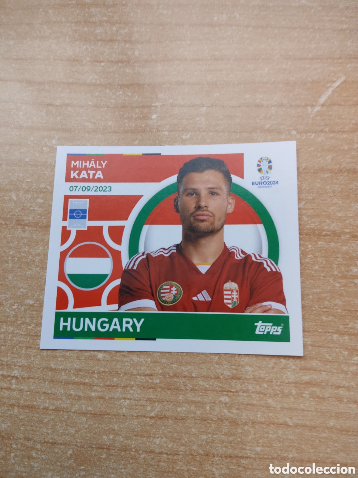 Cromos de f&uacute;tbol: 15 KATA HUNGRIA EURO 2024 TOPPS
