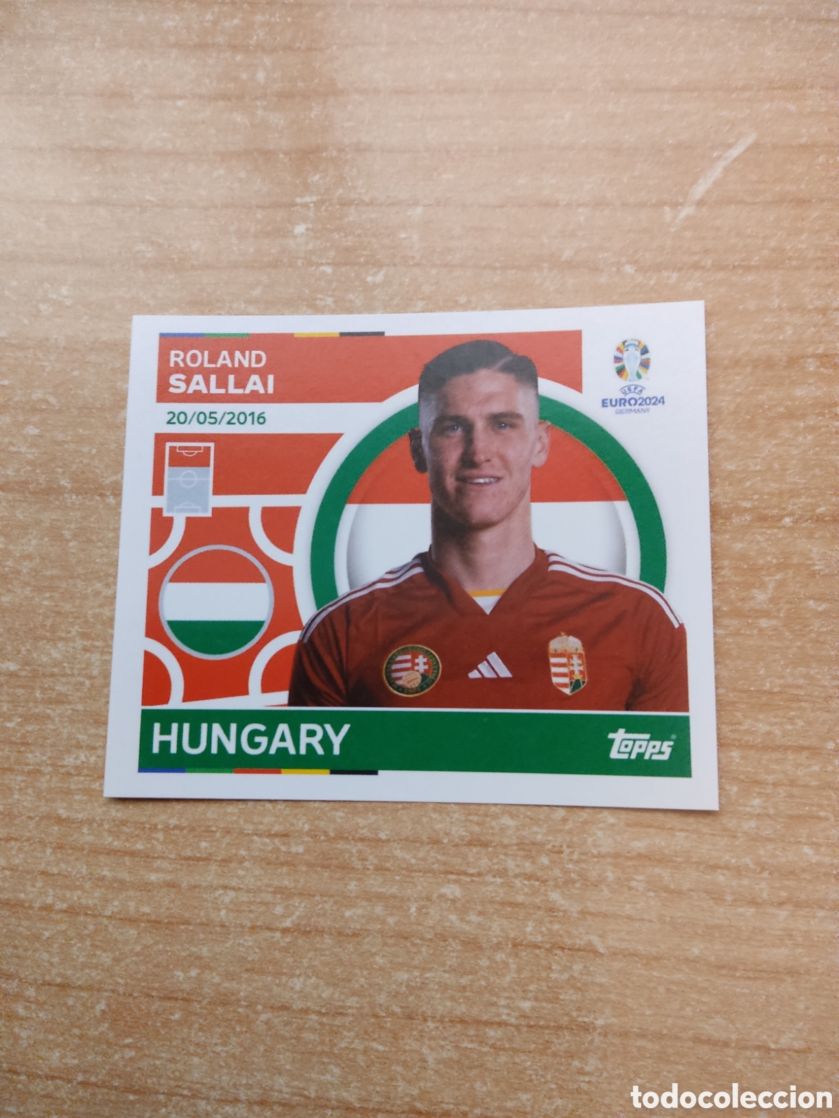 Figurine di Calcio: 18 SALLAI HUNGRIA EURO 2024 TOPPS