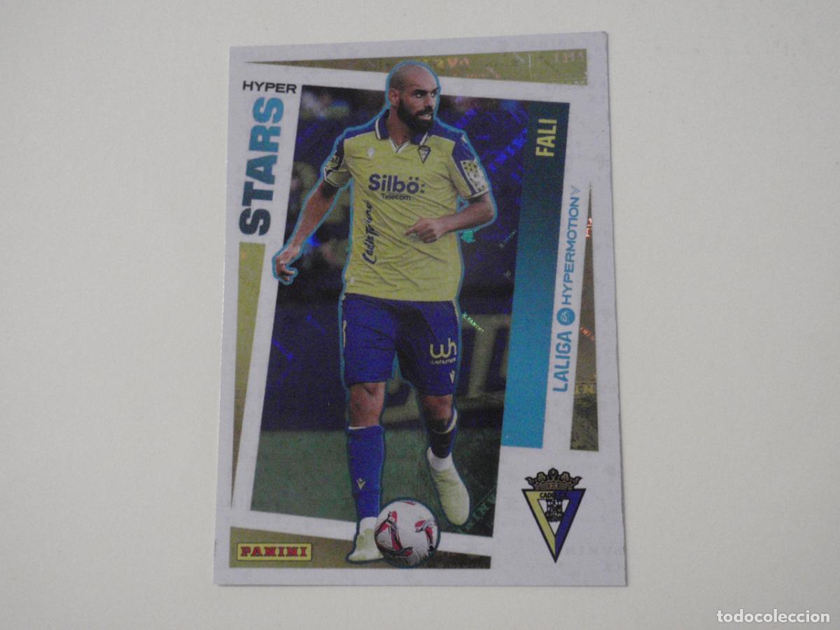 Figurine di Calcio: Cromo futbol 432 FALI C&aacute;diz STARS. LIGA HYPERMOTION 2024 2025 PANINI. Stickers 24 25