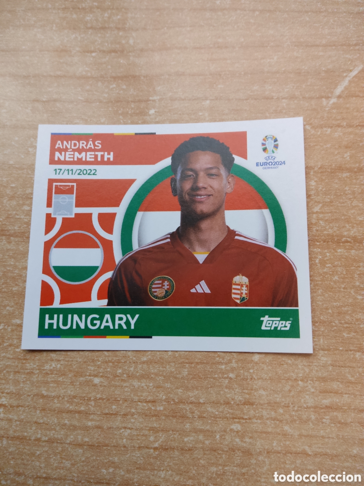 Figurine di Calcio: 20 NEMETH HUNGRIA EURO 2024 TOPPS