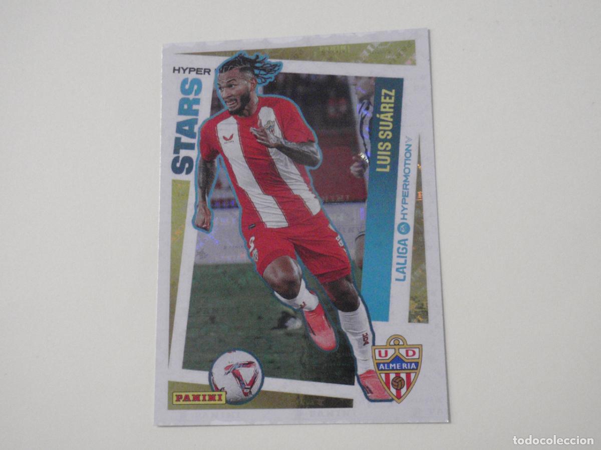 Cromos de f&uacute;tbol: Cromo futbol 444 LUIS SU&Aacute;REZ Almer&iacute;a STARS. LIGA HYPERMOTION 2024 2025 PANINI. Stickers 24 25