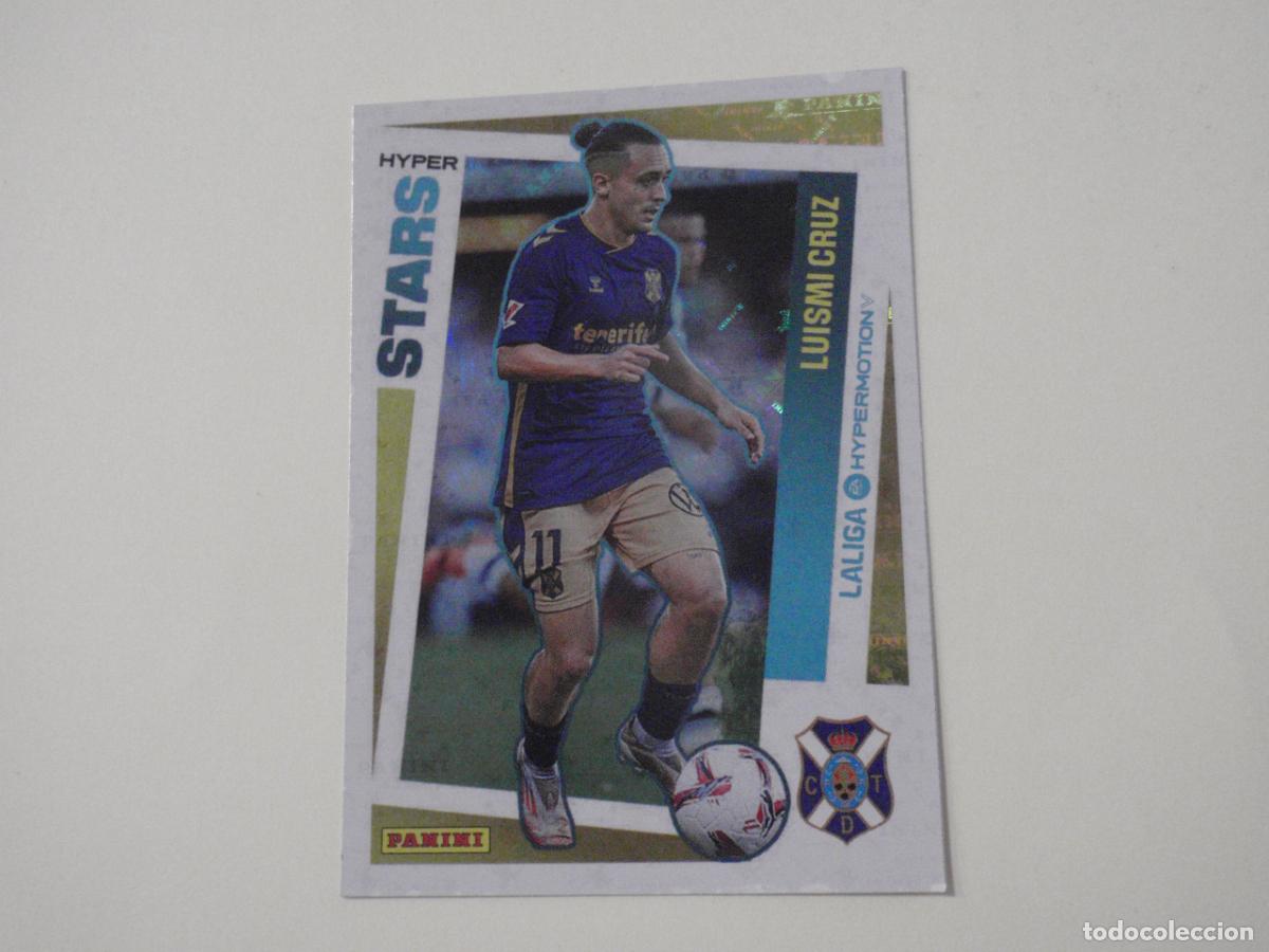 Cromos de f&uacute;tbol: Cromo futbol 445 LUISMI CRUZ Tenerife STARS. LIGA HYPERMOTION 2024 2025 PANINI. Stickers 24 25