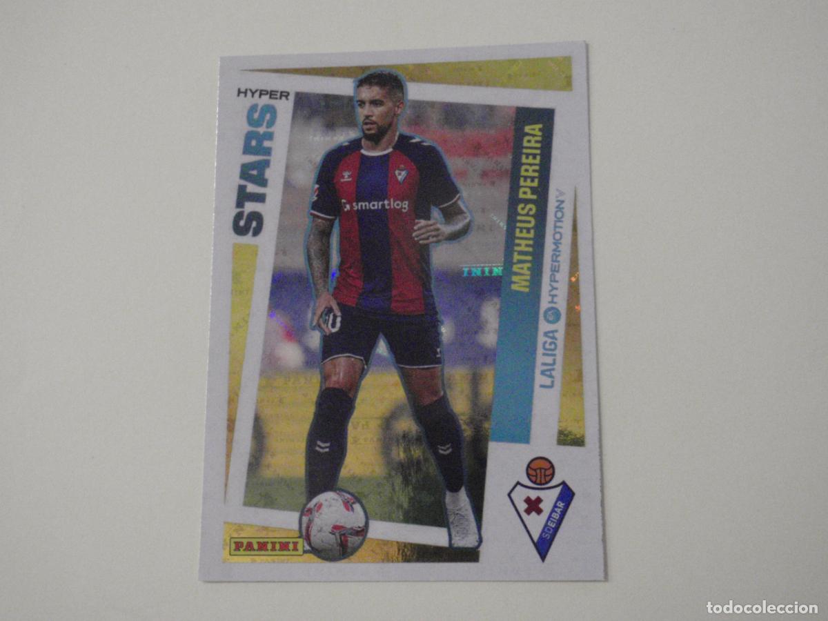 Cromos de f&uacute;tbol: Cromo futbol 451 MATHEUS PEREIRA Eibar STARS. LIGA HYPERMOTION 2024 2025 PANINI. Stickers 24 25
