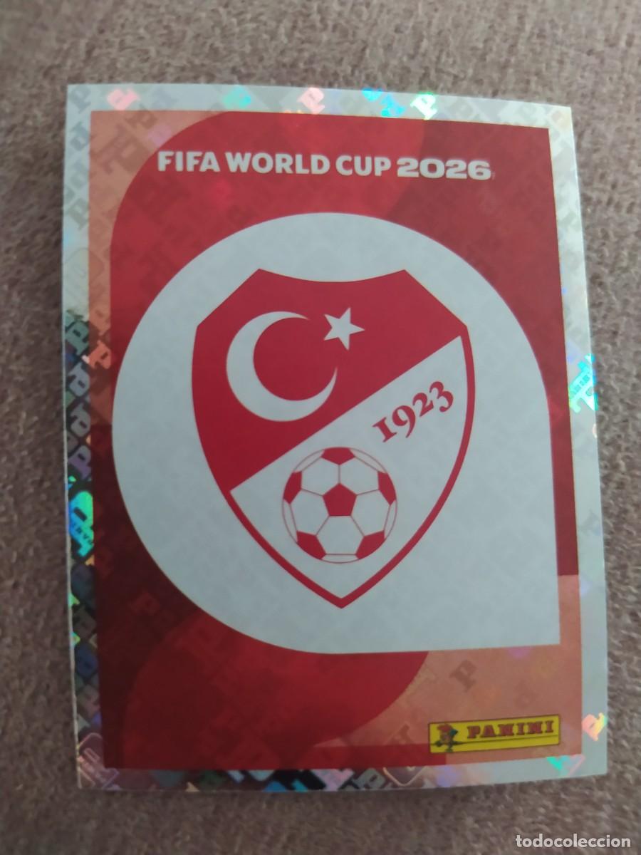 Figurine di Calcio: TUR 01 TUR1 ESCUDO 1 Turqu&iacute;a Mundial 2026 Panini