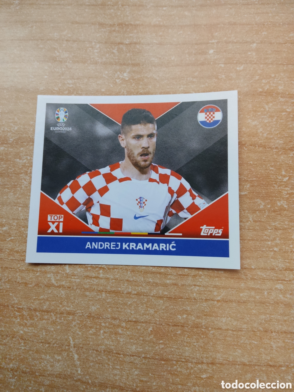 Football Stickers: TOP1 KRAMARIC CROACIA EURO 2024 TOPPS