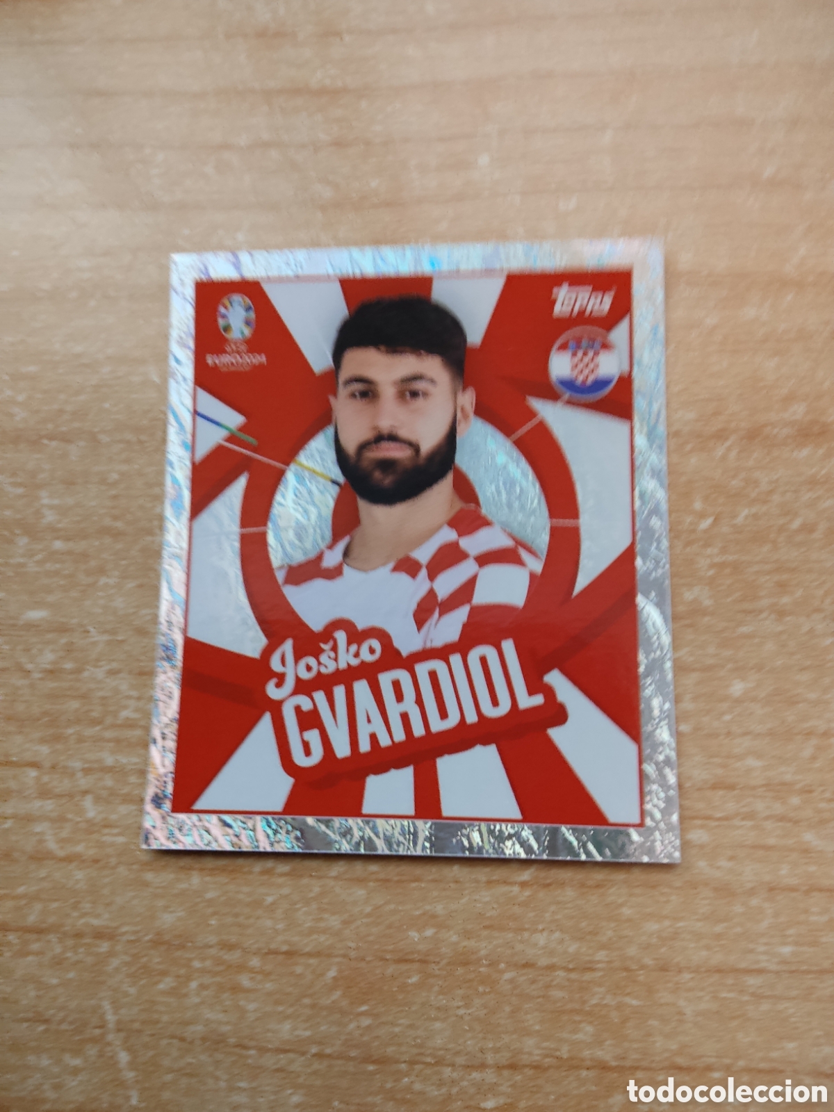 Football Stickers: PTW JOSKO GVARDIOL CROACIA EURO 2024 TOPPS