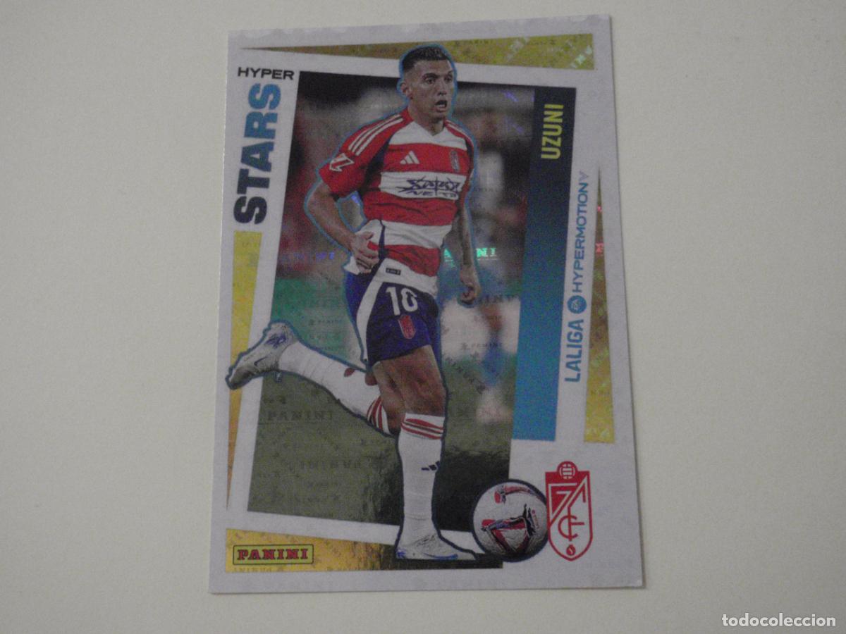 Football Stickers: Cromo futbol 464 UZUNI Granada STARS. LIGA HYPERMOTION 2024 2025 PANINI. Stickers 24 25