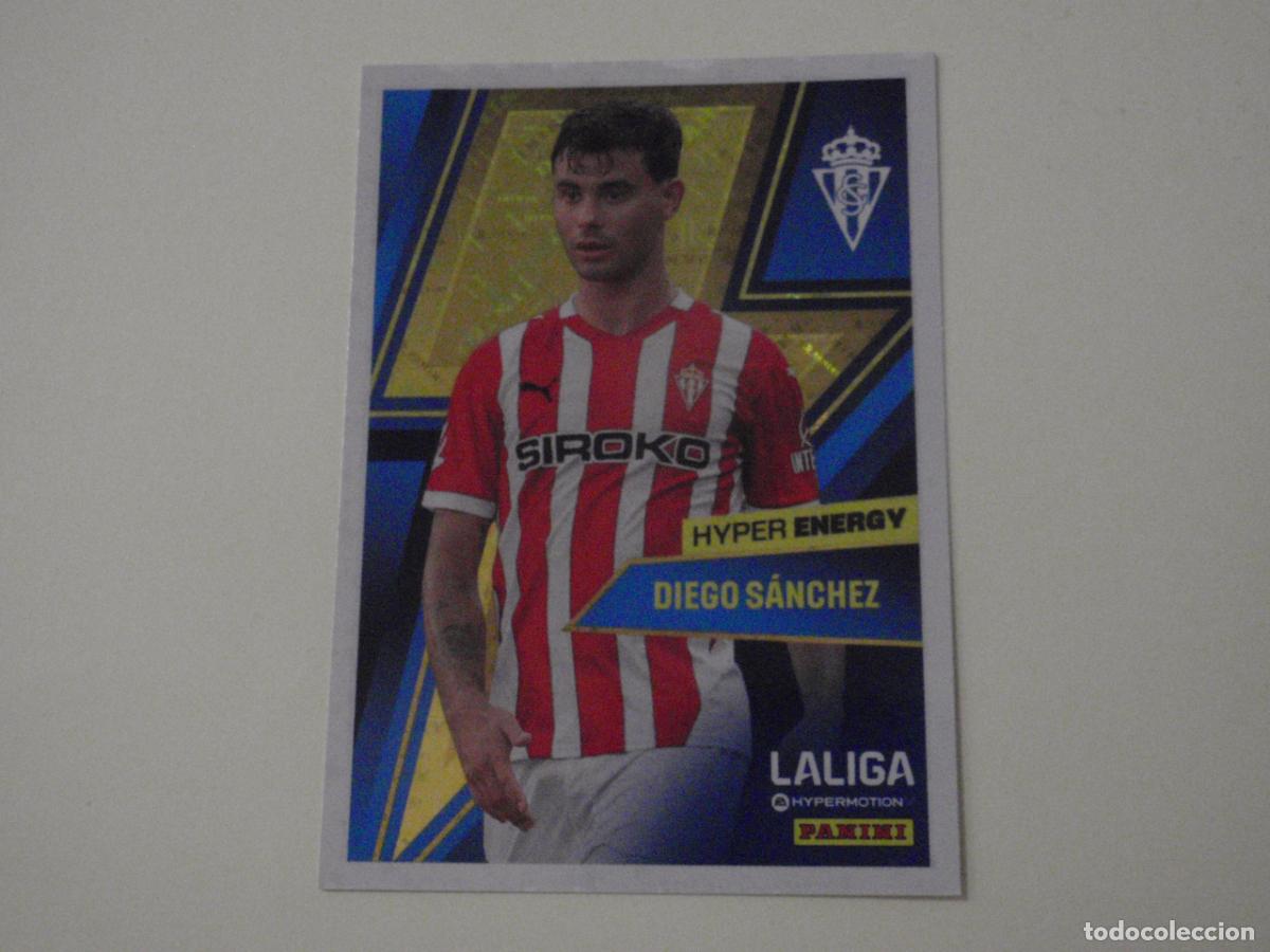 Football Stickers: Cromo 467 DIEGO S&Aacute;NCHEZ Sporting HYPER ENERGY. LIGA HYPERMOTION 2024 2025 PANINI. Stickers 24 25