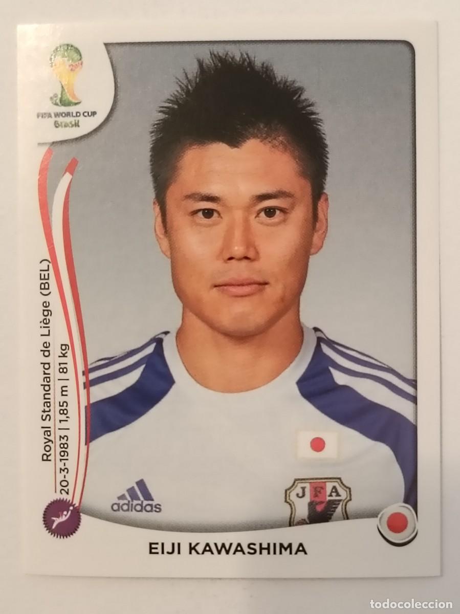 Football Stickers: #243 KAWASHIMA (JAPON) MUNDIAL BRASIL 2014 PANINI