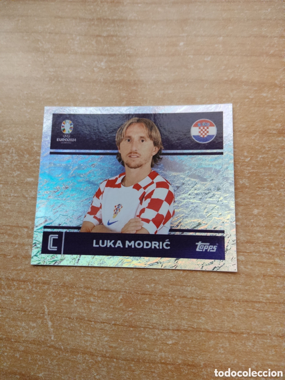 Football Stickers: 2 LUKA MODRIC CROACIA EURO 2024 TOPPS