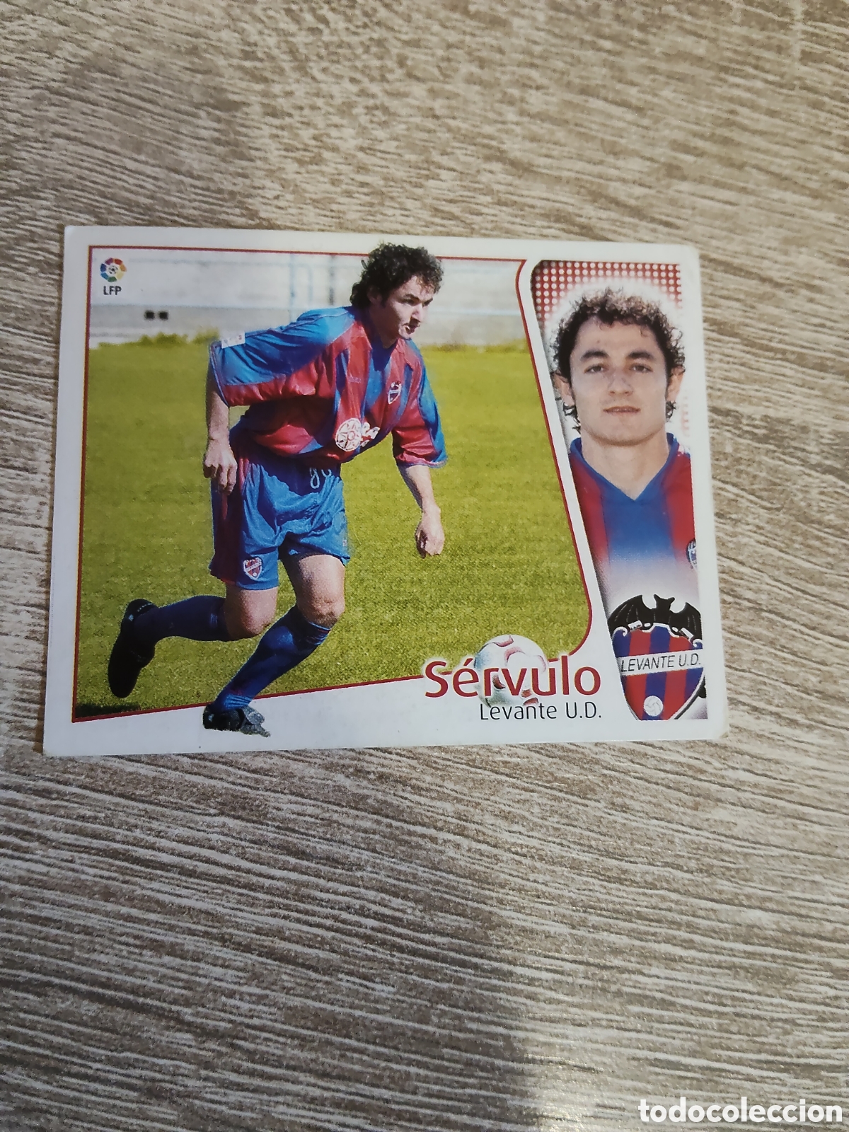 Cromos de f&uacute;tbol: Servulo Levante liga 2004 2005 04 05 ediciones este