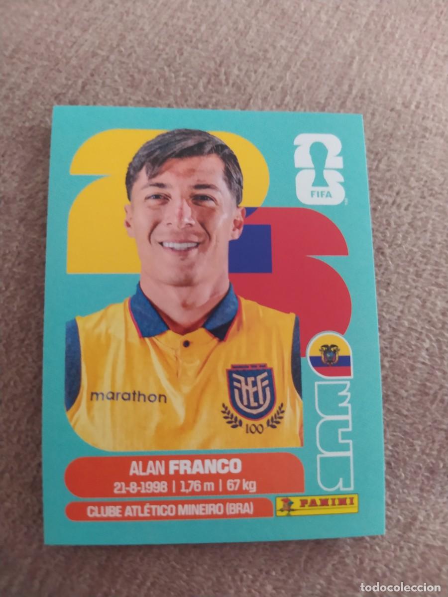 Cromos de f&uacute;tbol: ECU 10 ECU10 Alan FRANCO Ecuador Mundial 2026 Panini