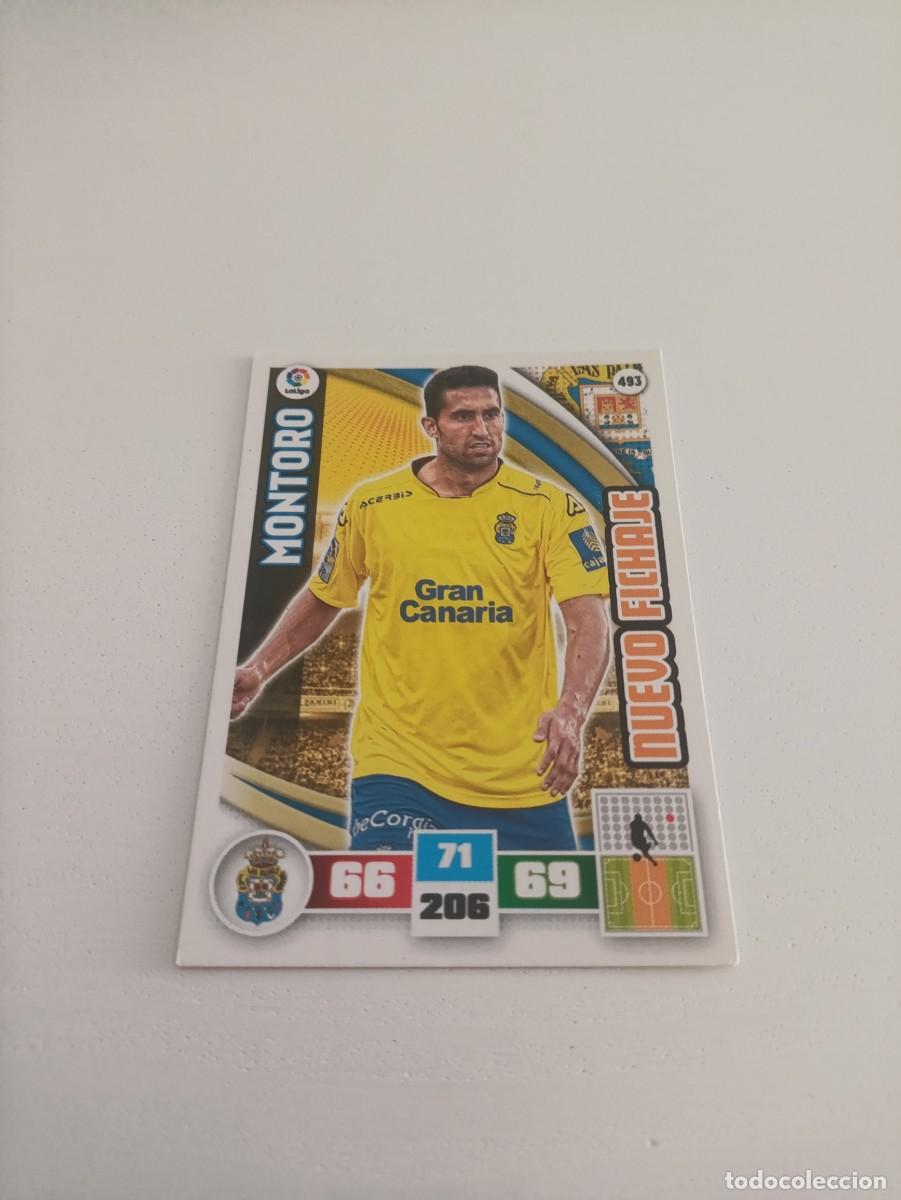 Cromos de f&uacute;tbol: Adrenalyn 2015/16 Montoro Las Palmas