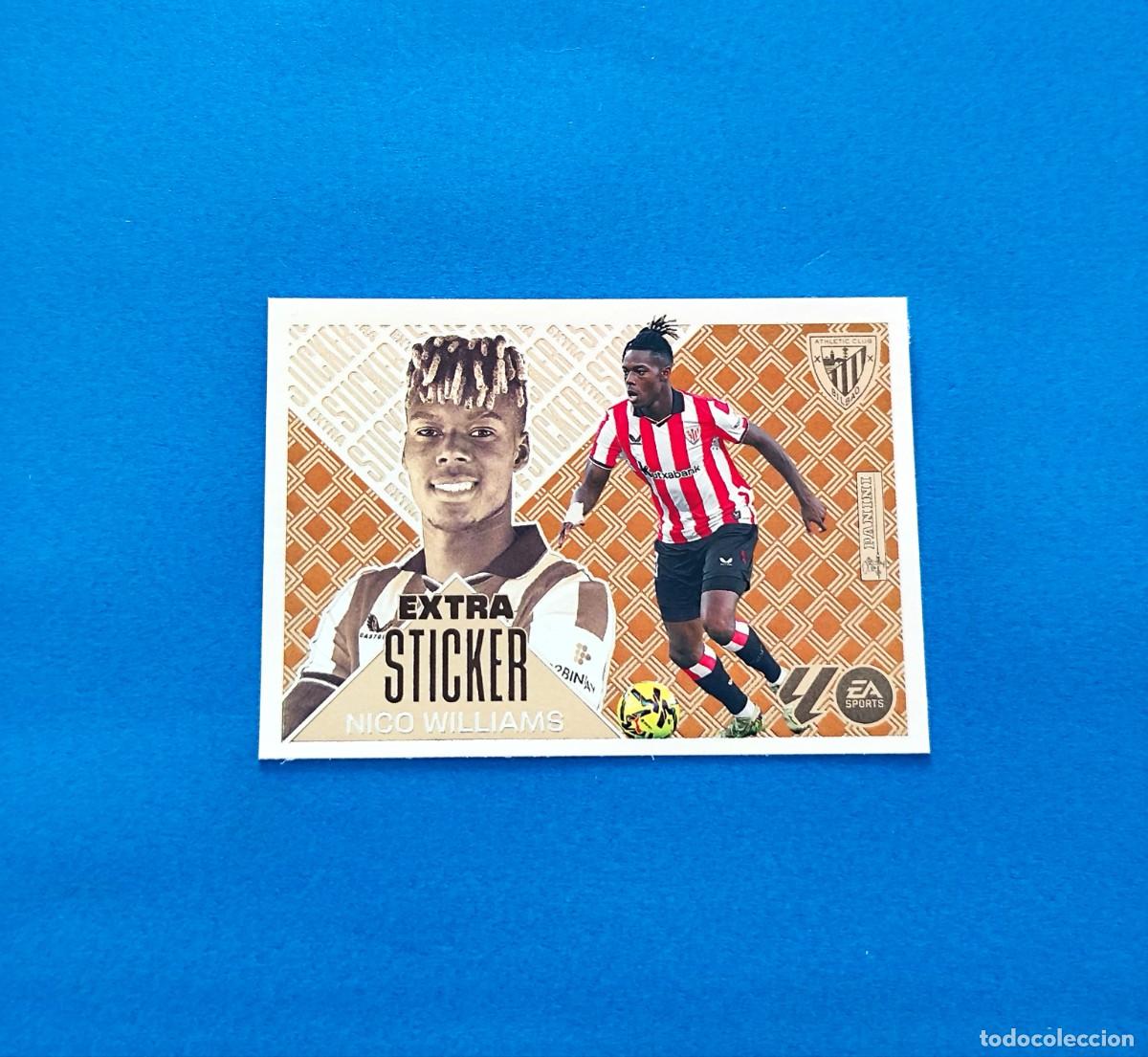 Cromos de f&uacute;tbol: Liga Este 2026 2027 / 26 27 Extra Sticker Bronce Nico Williams Athletic Club de Bilbao
