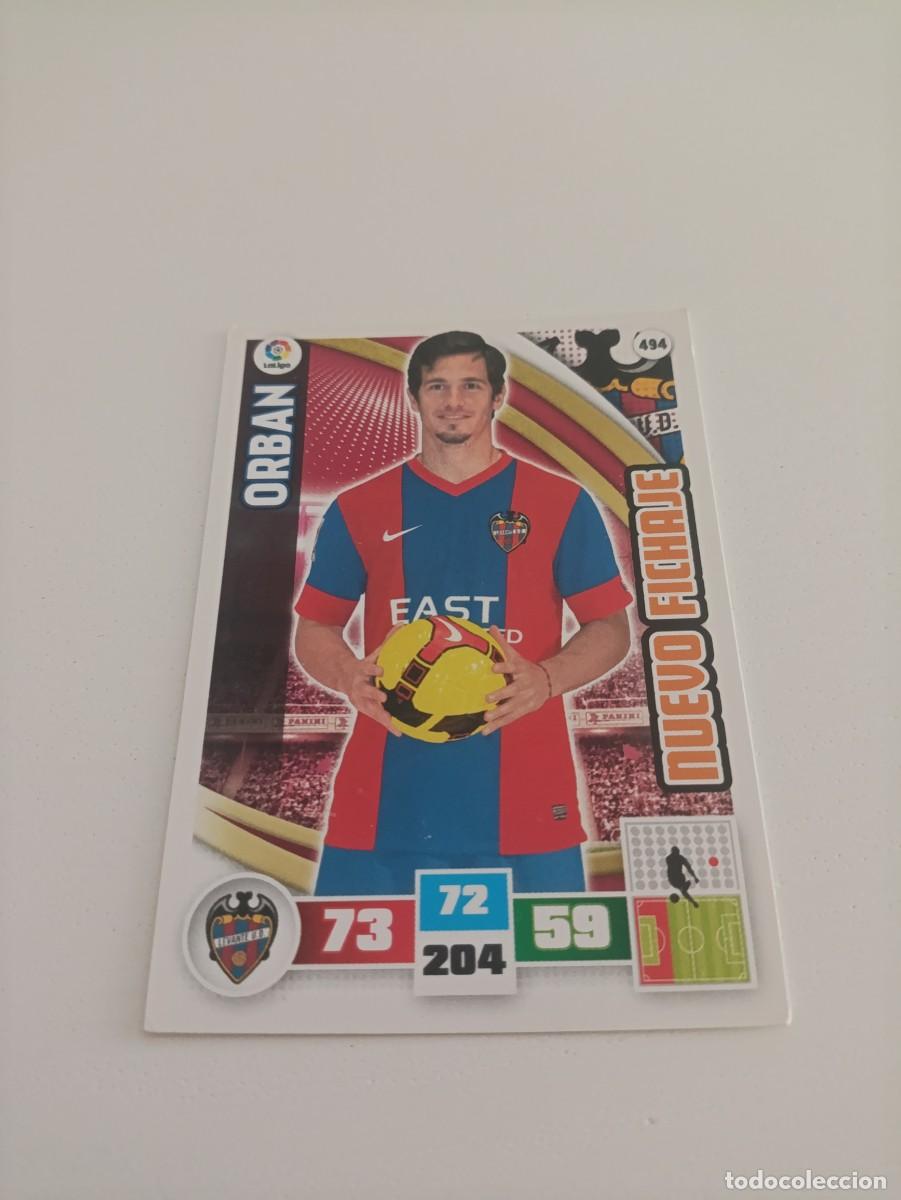 Cromos de f&uacute;tbol: Adrenalyn 2015/16 Orban Levante