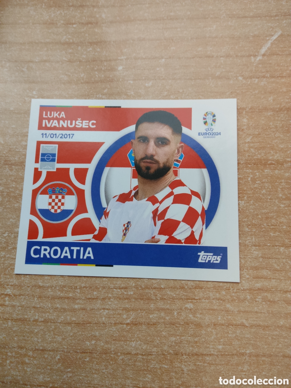 Cromos de f&uacute;tbol: 16 IVANUSEC CROACIA EURO 2024 TOPPS